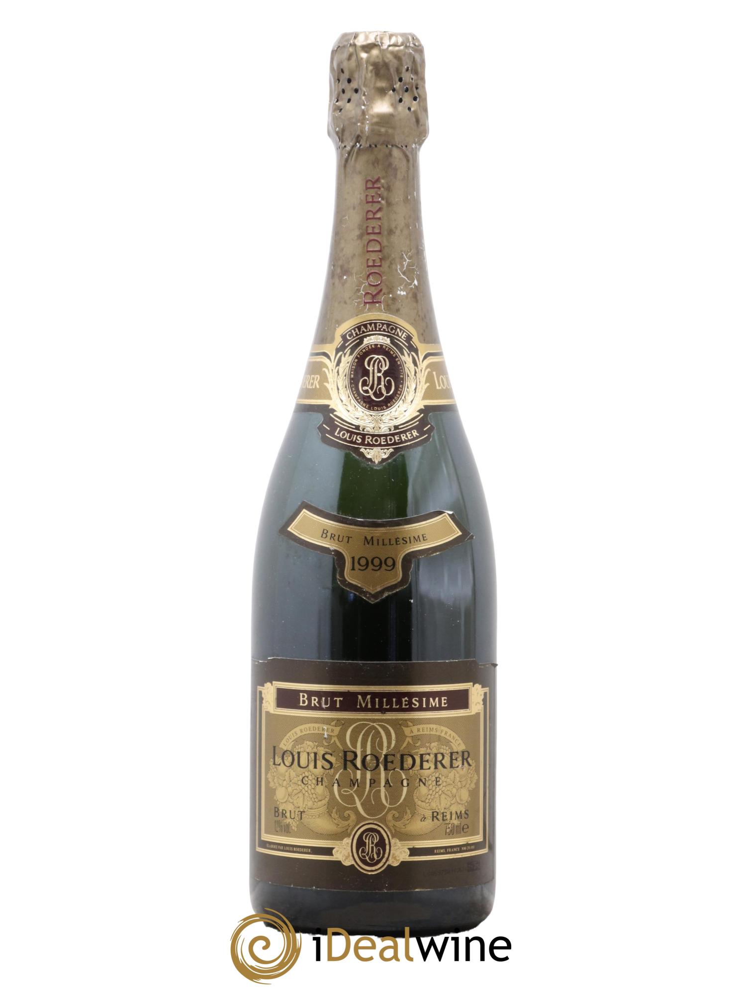 Millésimé Brut Louis Roederer 1999 - Lot de 1 bouteille - 0