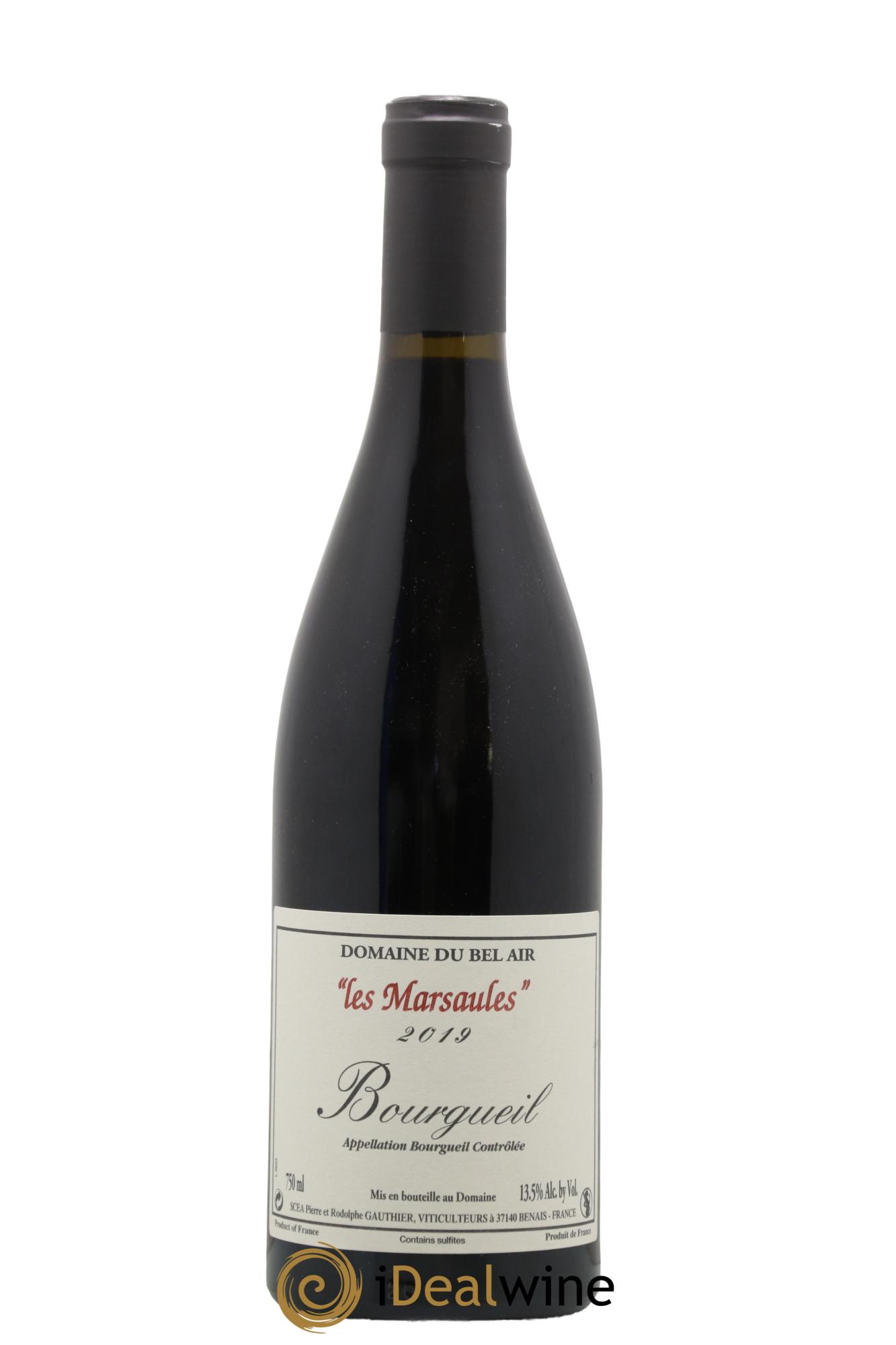 Bourgueil Marsaules Domaine du Bel Air 2019 - Posten von 1 Flasche - 0