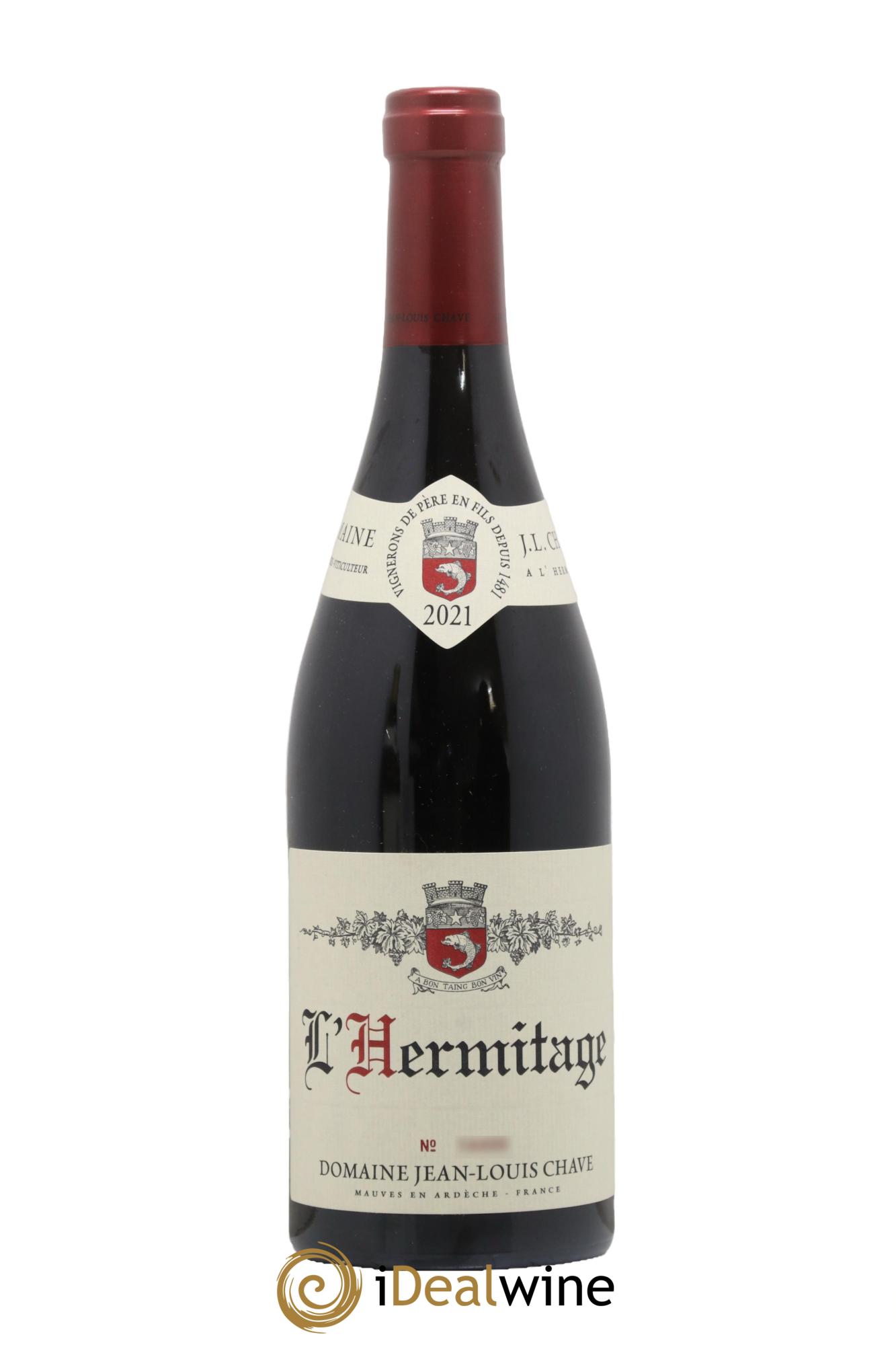 Hermitage Jean-Louis Chave 2021 - Posten von 1 Flasche - 0