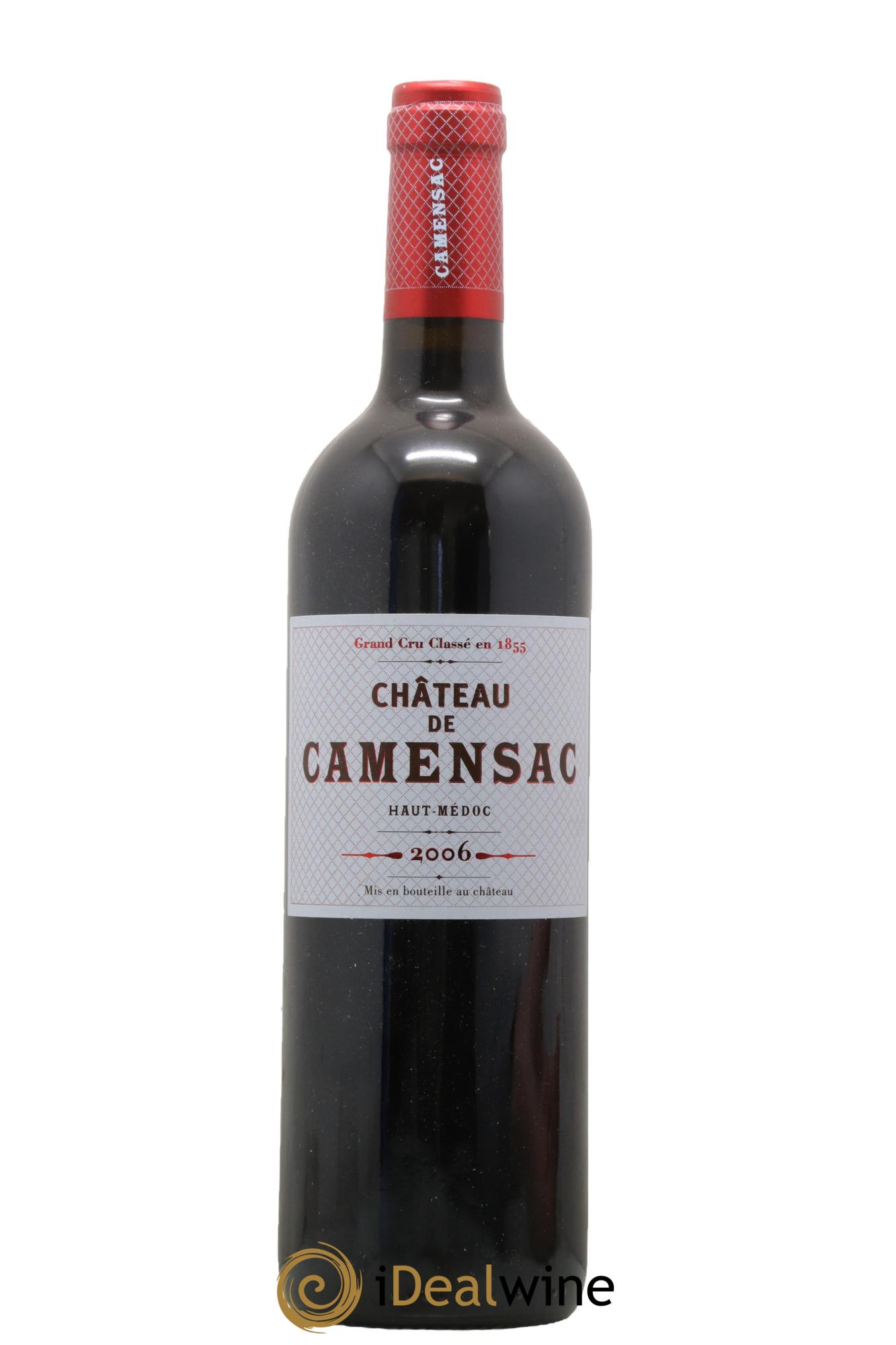 Château Camensac 5ème Grand Cru Classé 2006 - Lot de 1 bouteille - 0