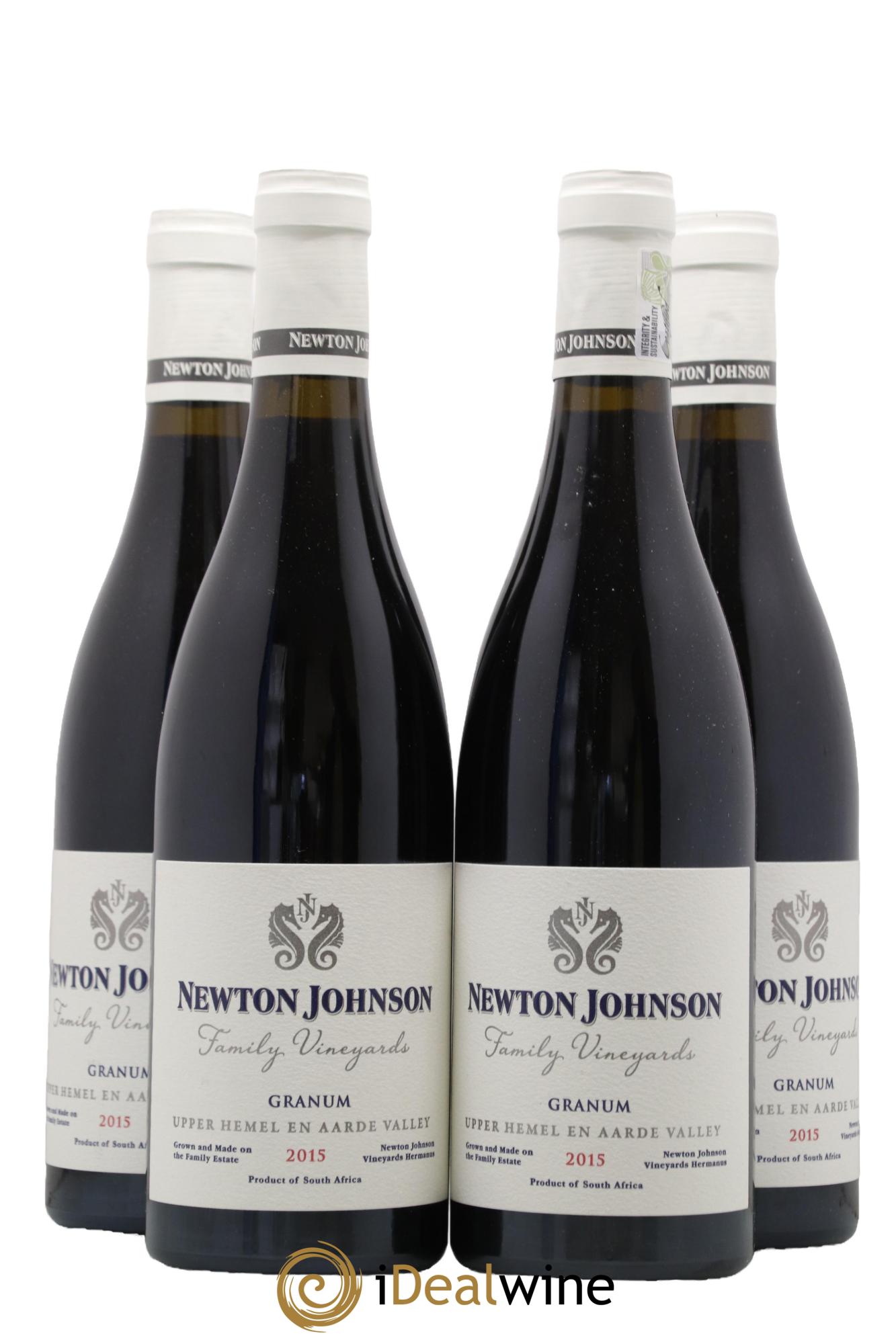 Afrique du Sud Granum Newton Johnson 2015 - Posten von 4 Flaschen - 0