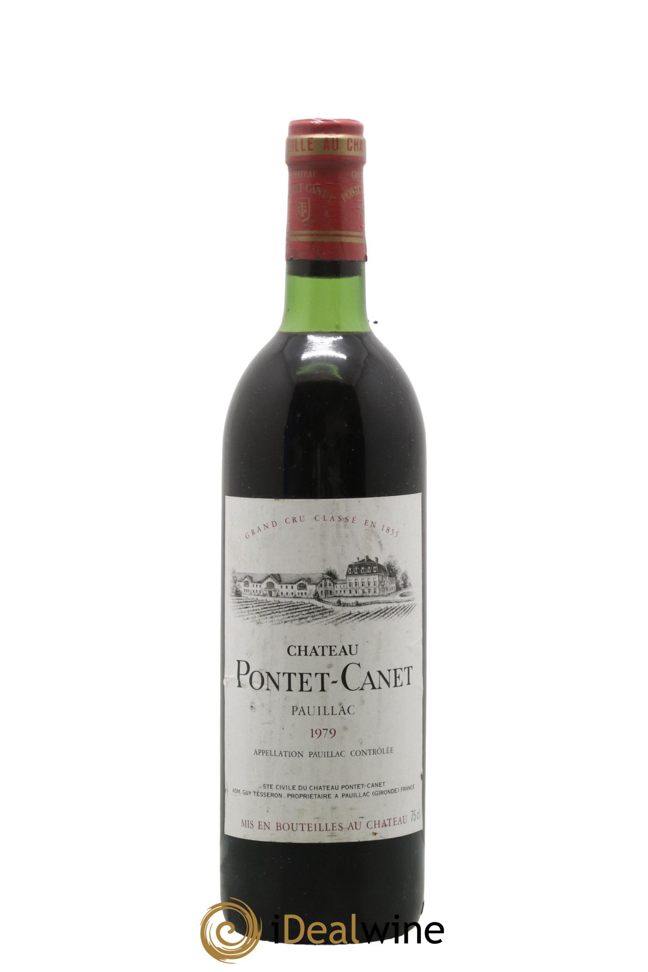 Château Pontet Canet 5ème Grand Cru Classé 1979 - Lot of 1 bottle - 0