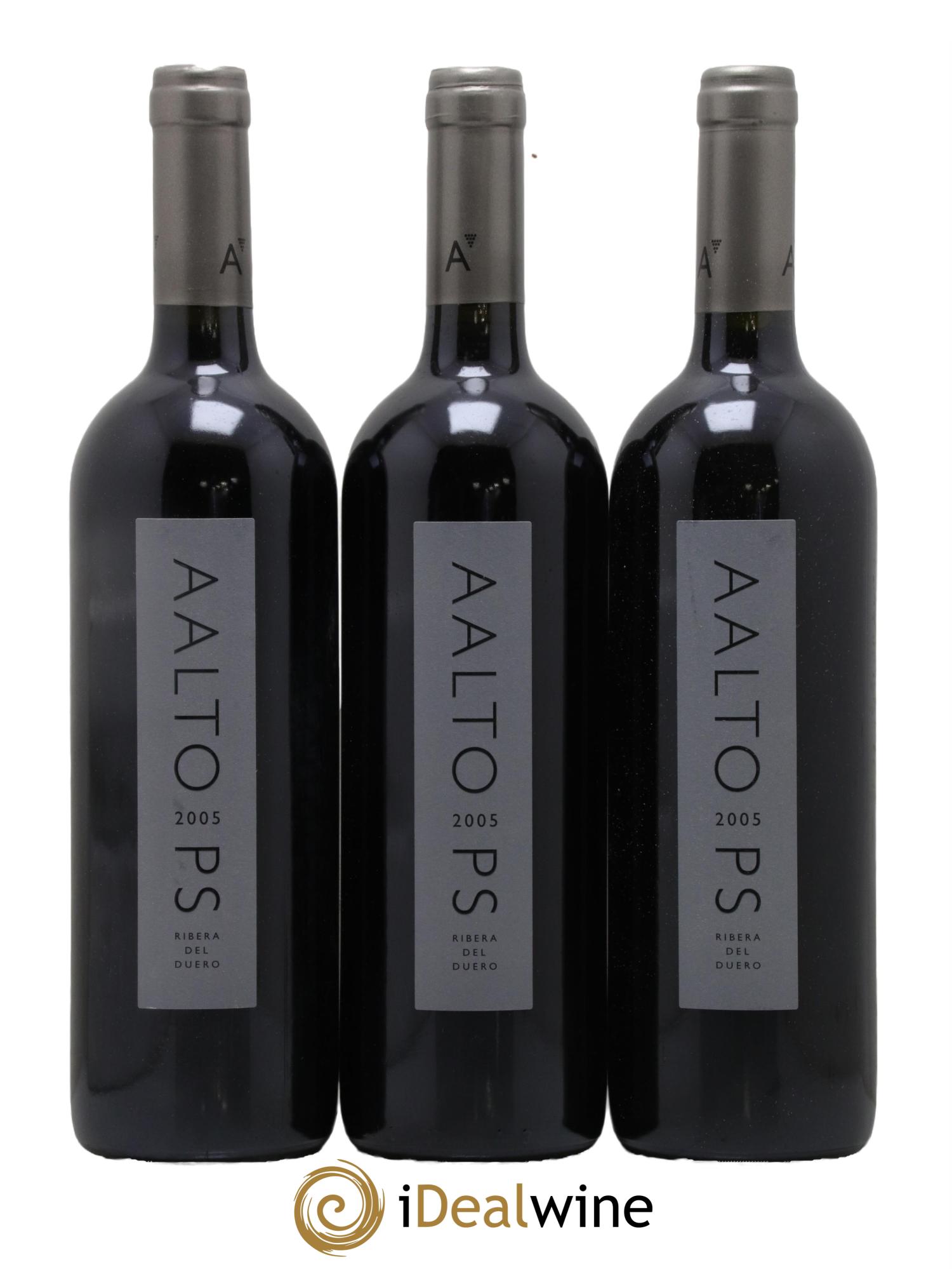 Ribera Del Duero DO Aalto PS Bodegas y Vinedos Aalto 2005 - Lotto di 3 bottiglie - 0