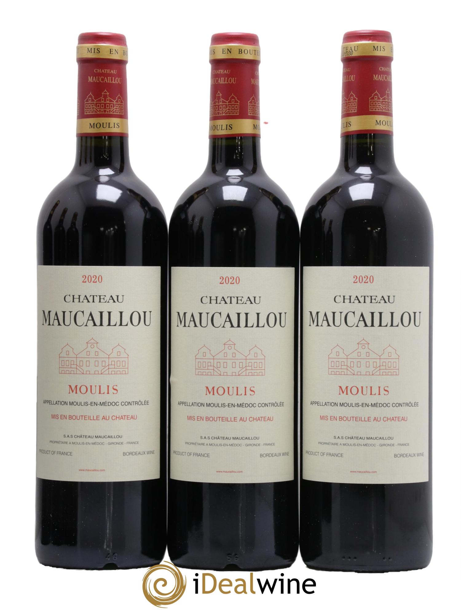 Château Maucaillou  2020 - Lot of 6 bottles - 2