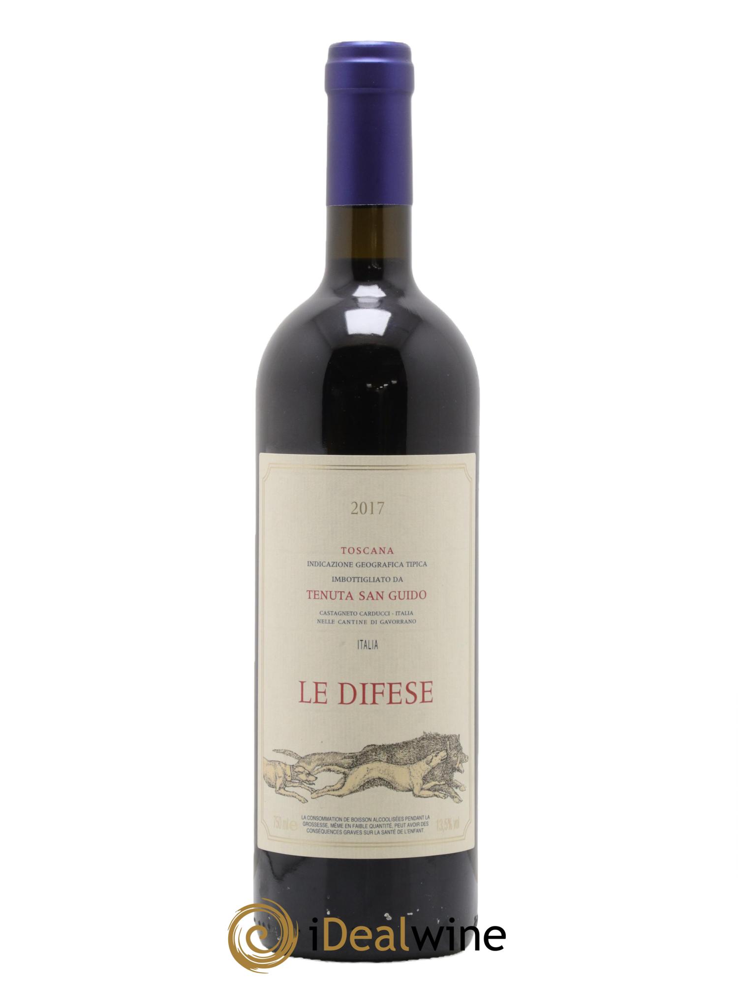 Toscana IGT Le Difese Tenuta San Guido 2017 - Posten von 1 Flasche - 0