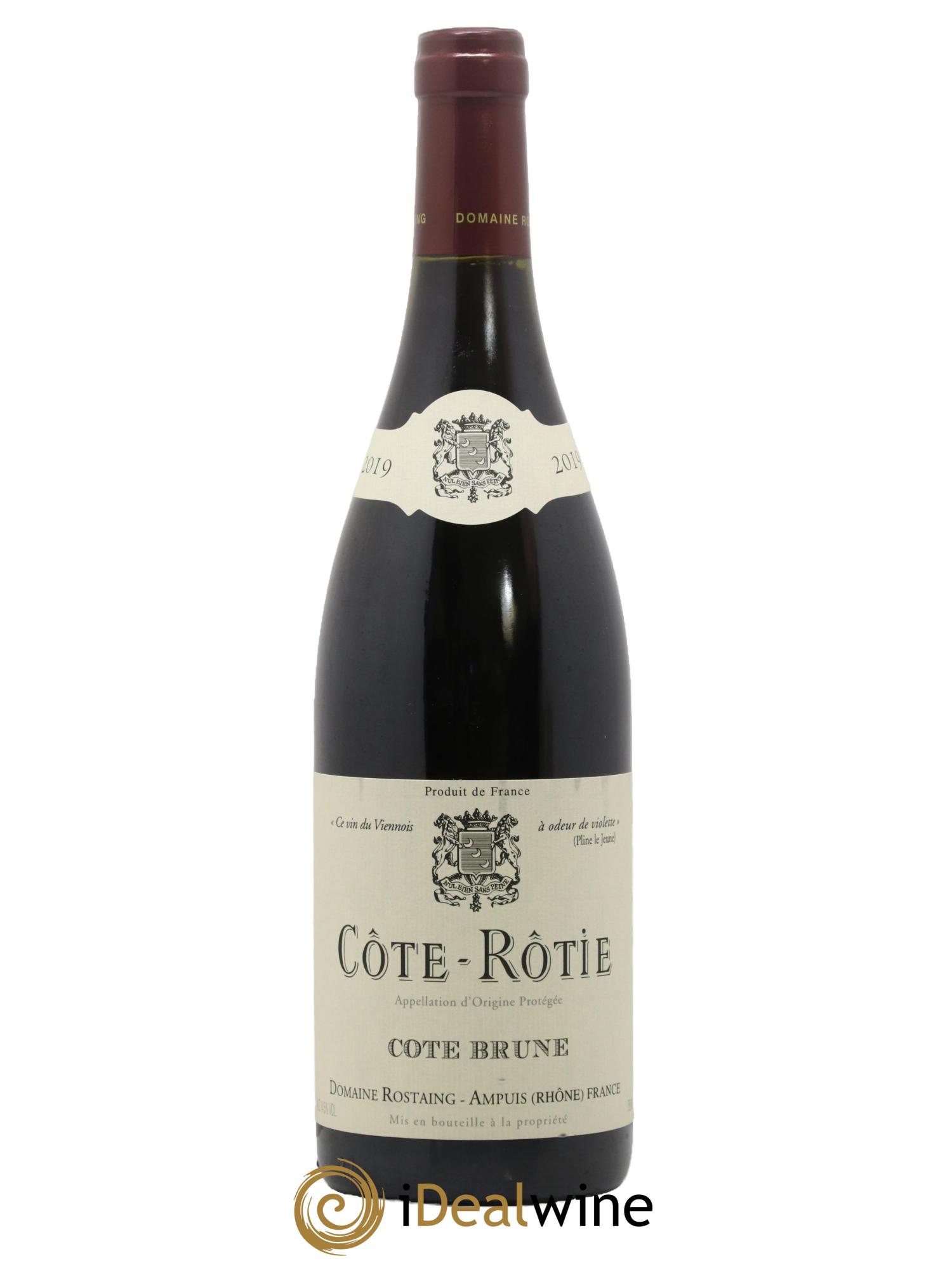 Côte-Rôtie Côte Brune  René Rostaing 2019 - Lot de 1 bouteille - 0