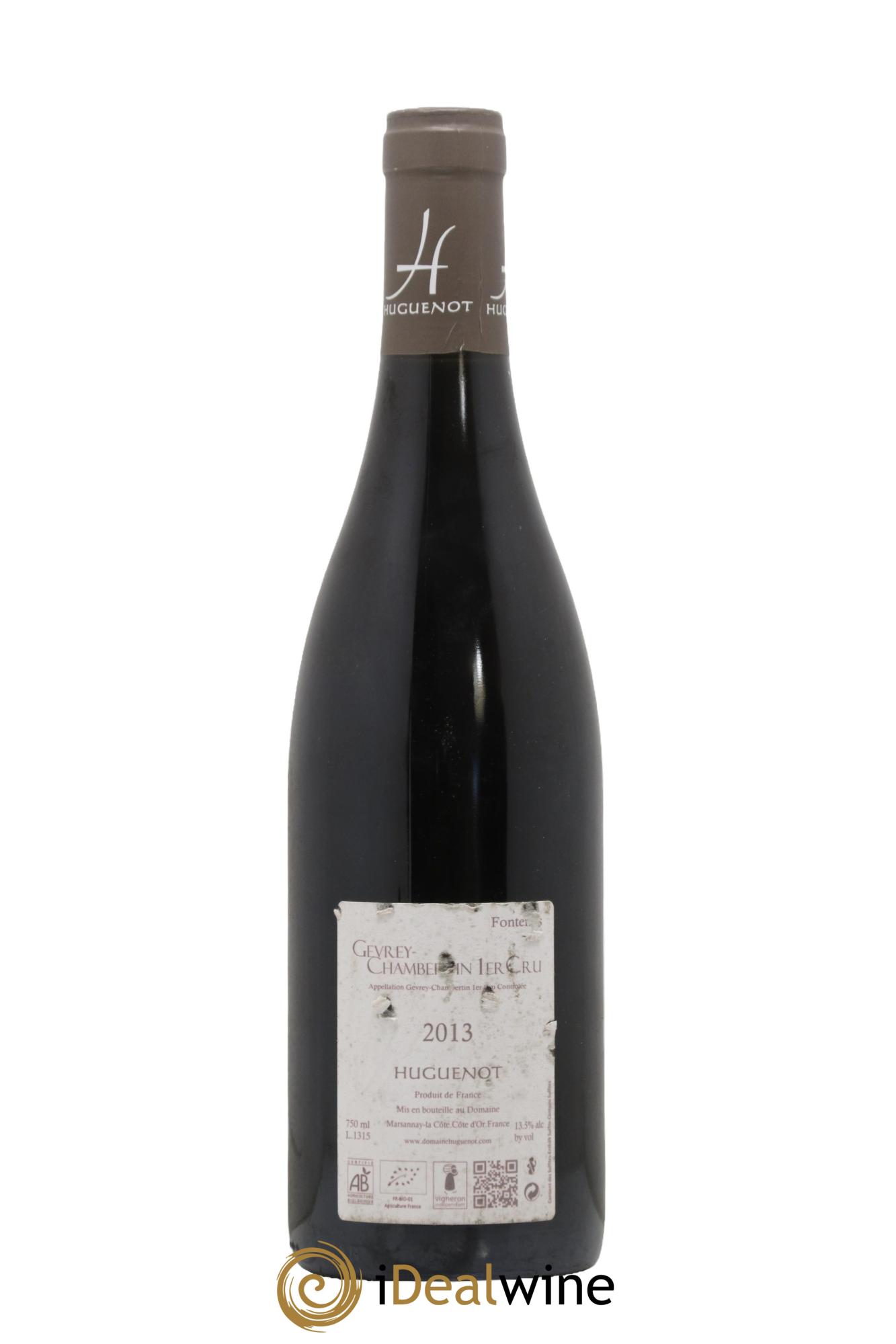 Gevrey-Chambertin 1er Cru Les Fontenys Huguenot 2013 - Lot de 1 bouteille - 1