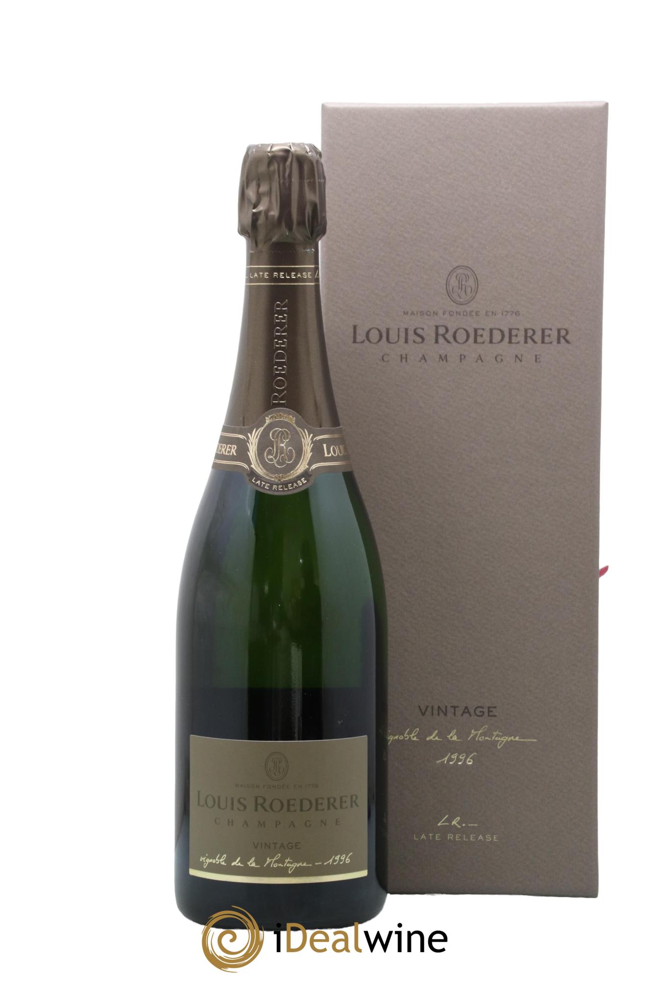 Late Release Louis Roederer 1996 - Lotto di 1 bottiglia - 0