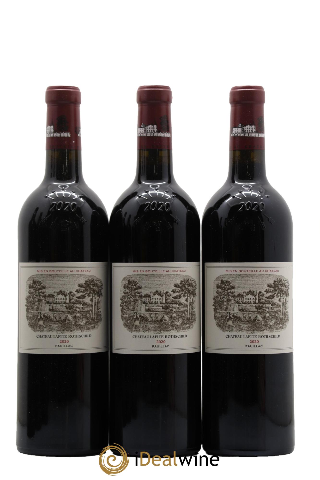 Château Lafite Rothschild 1er Grand Cru Classé 2020 - Lotto di 6 bottiglie - 3