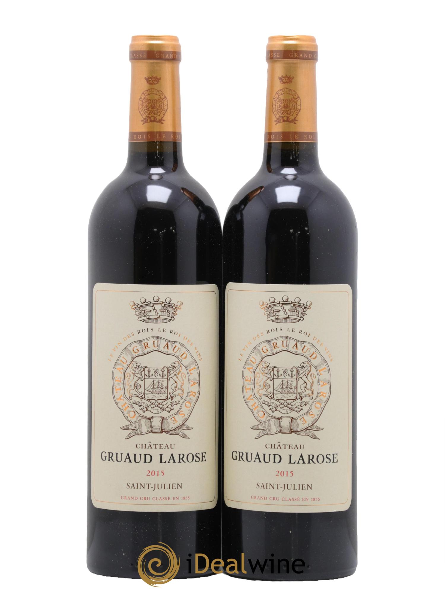 Château Gruaud Larose 2ème Grand Cru Classé 2015 - Lot de 2 bouteilles - 0