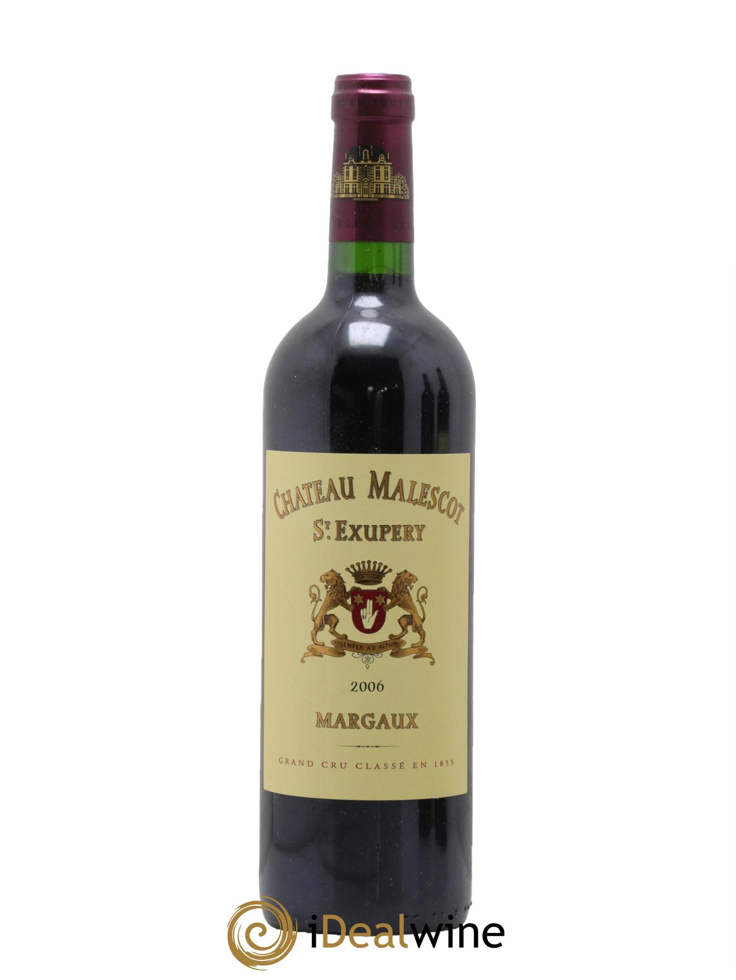 Château Malescot Saint-Exupéry 3ème Grand Cru Classé 2006 - Lot de 1 bouteille - 0