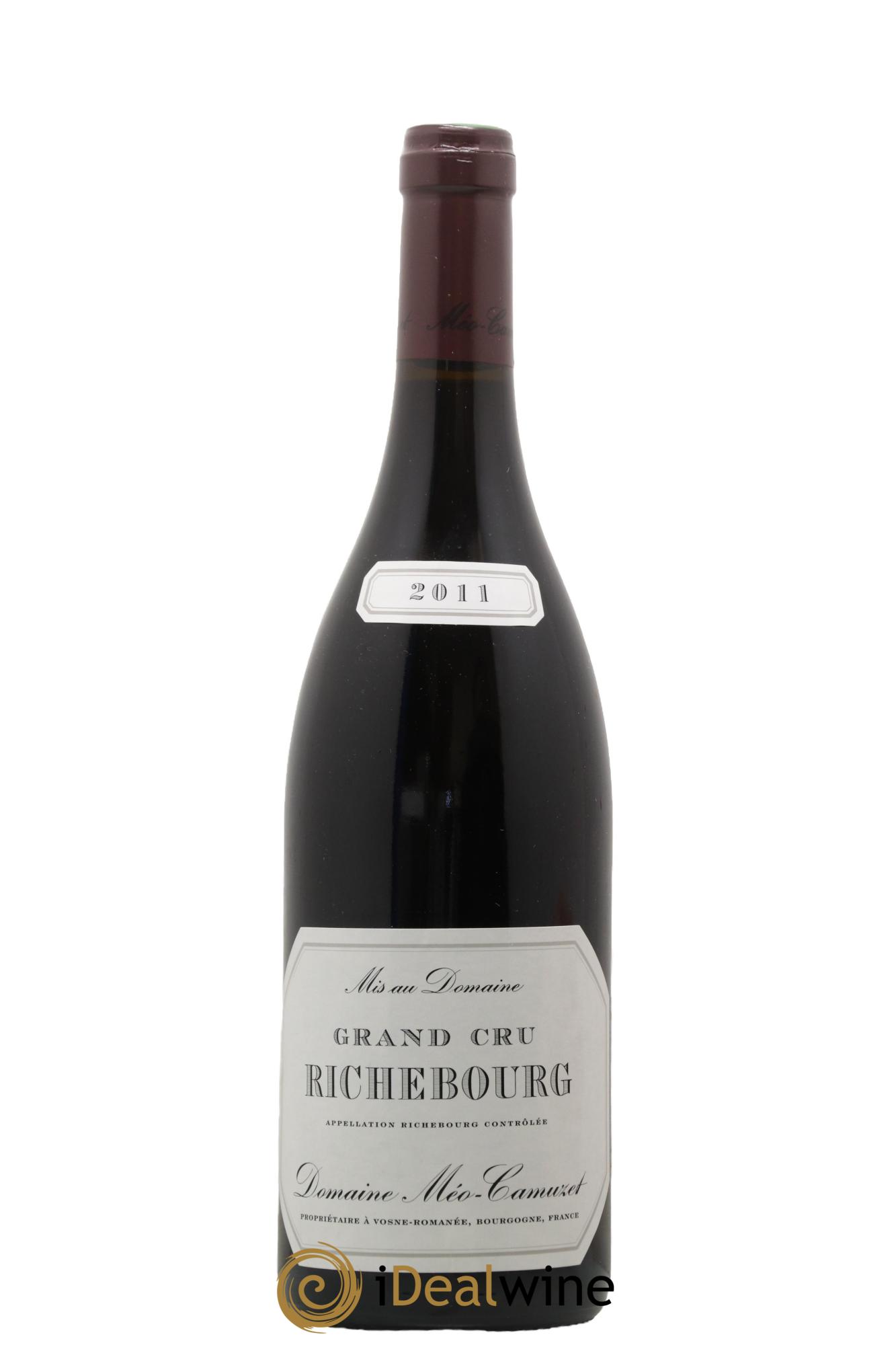 Richebourg Grand Cru Méo-Camuzet (Domaine) 2011 - Posten von 1 Flasche - 0