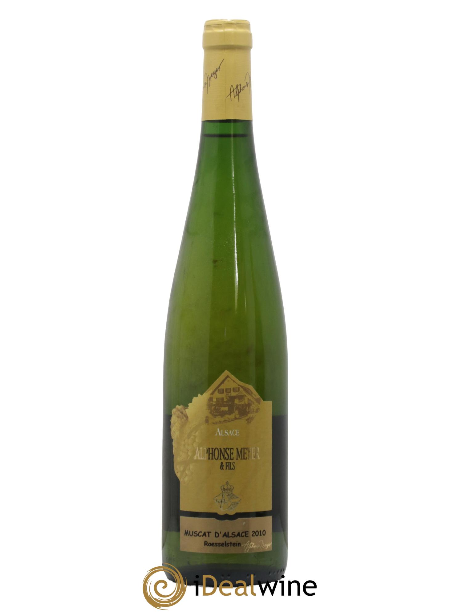 Alsace Muscat d'Alsace Roesselstein Domaine Alphonse Meyer 2010 - Lotto di 1 bottiglia - 0