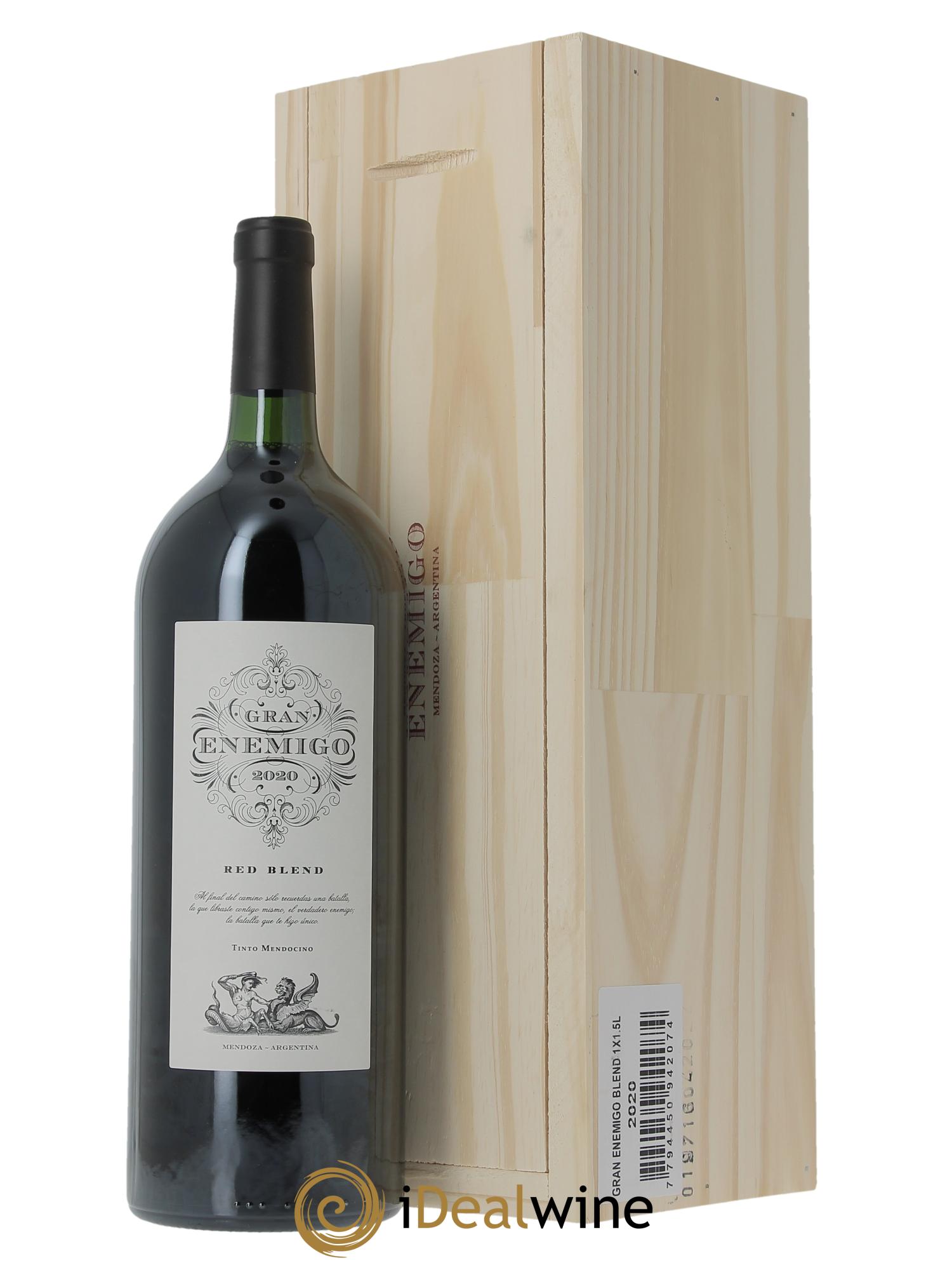 Mendoza Gran Enemigo El Enemigo (Original-holzkiste ab 1 mg) 2020 - Posten von 1 Magnum - 0