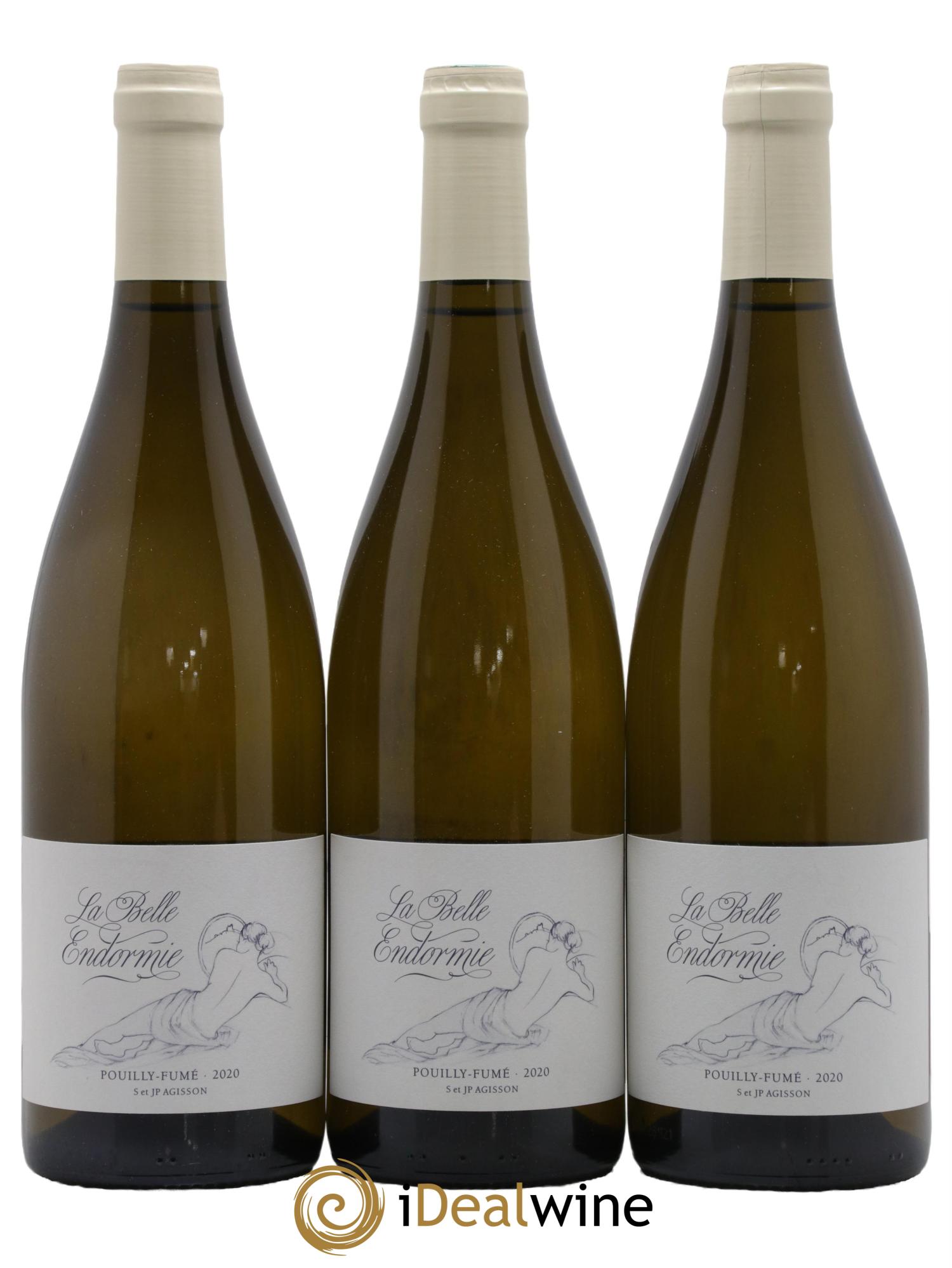 Pouilly-Fumé La Belle Endormie Domaine S et JP Agisson 2020 - Lot de 3 bouteilles - 0