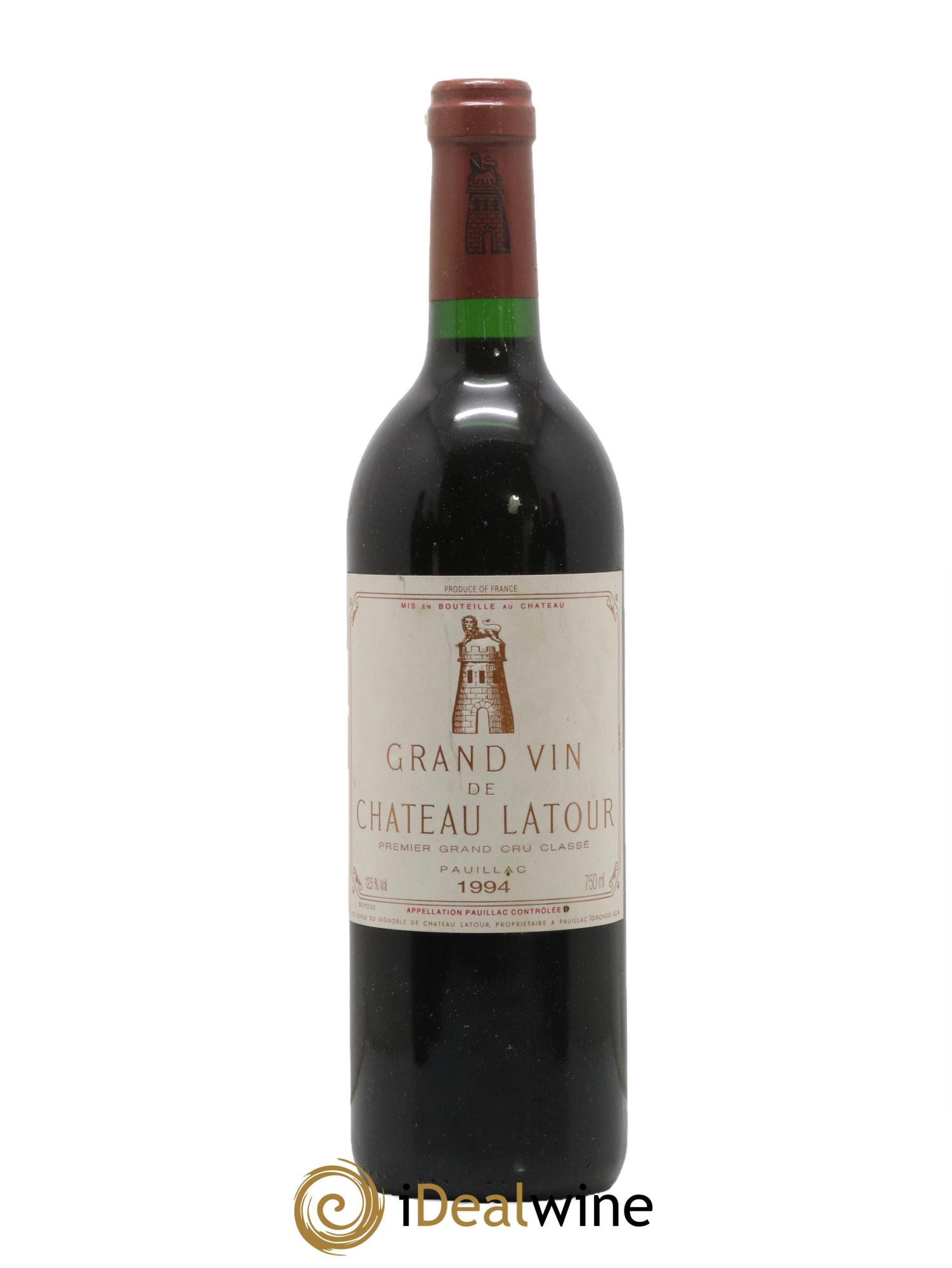 Château Latour 1er Grand Cru Classé 1994 - Lotto di 1 bottiglia - 0