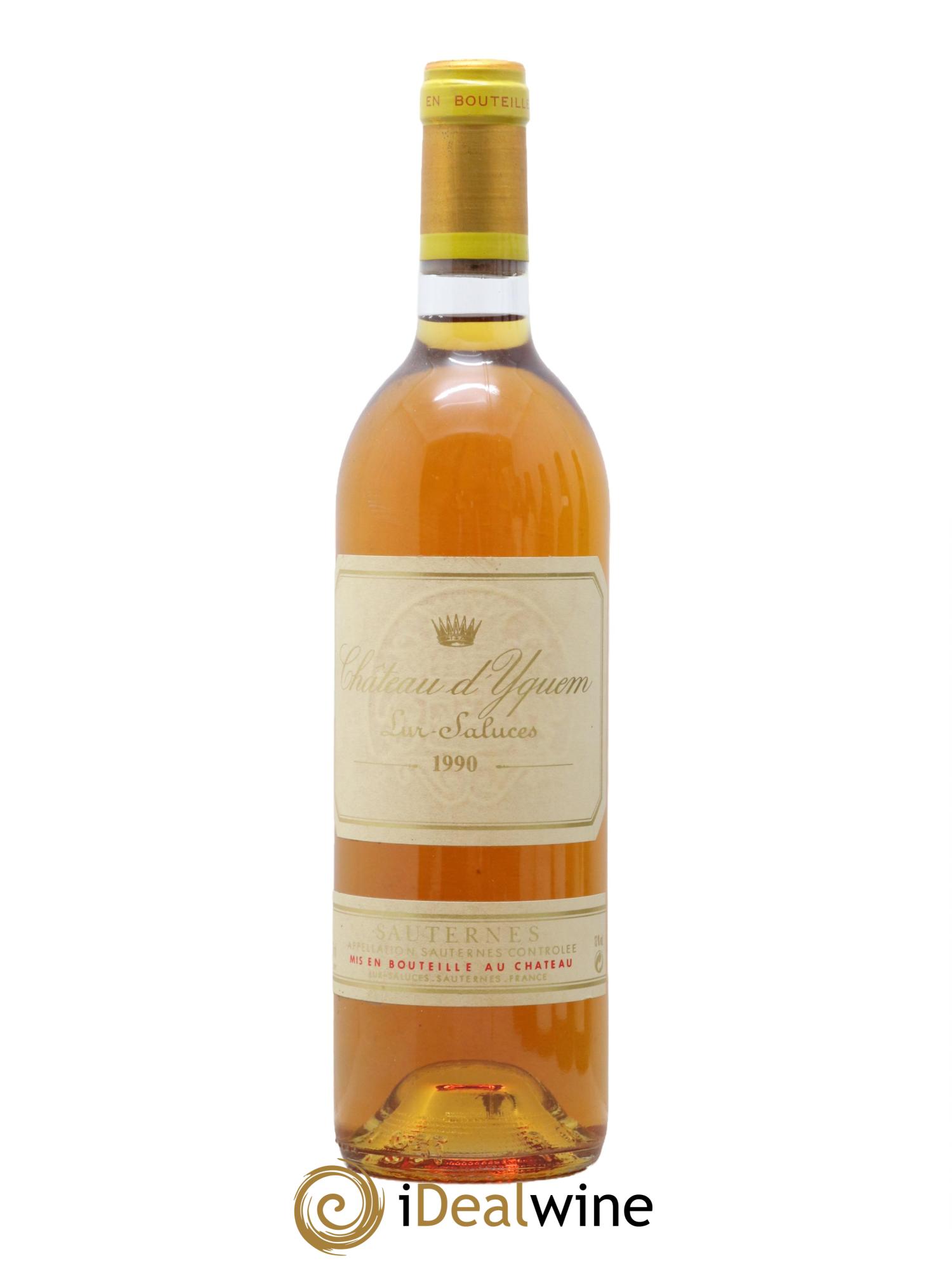 Château d' Yquem 1er Cru Classé Supérieur 1990 - Lotto di 1 bottiglia - 0