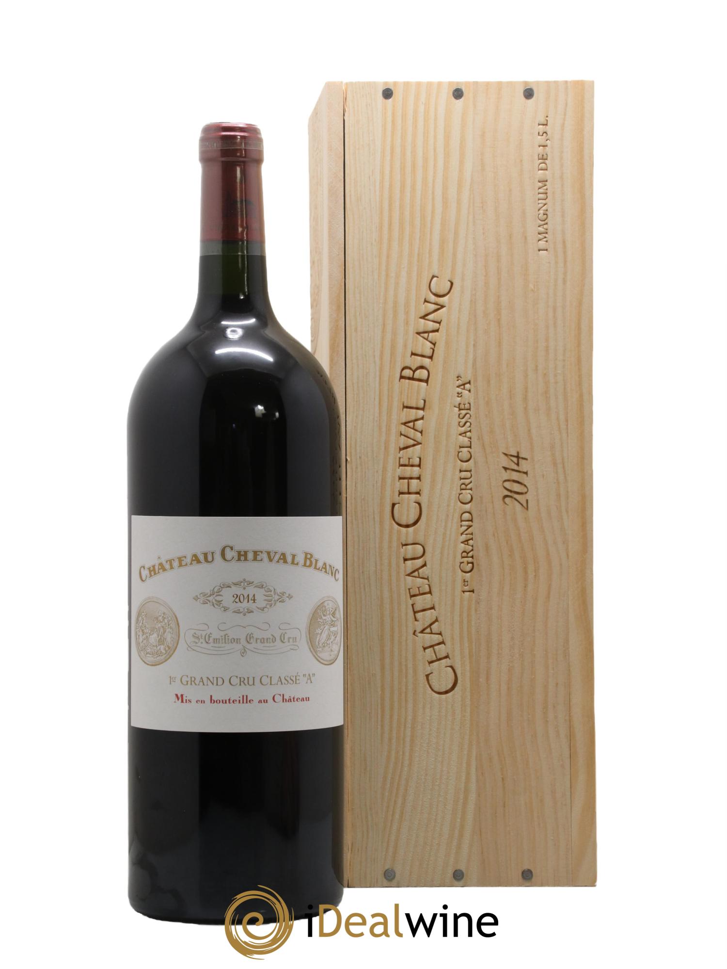 Château Cheval Blanc 1er Grand Cru Classé A 2014 - Posten von 1 Magnum - 0