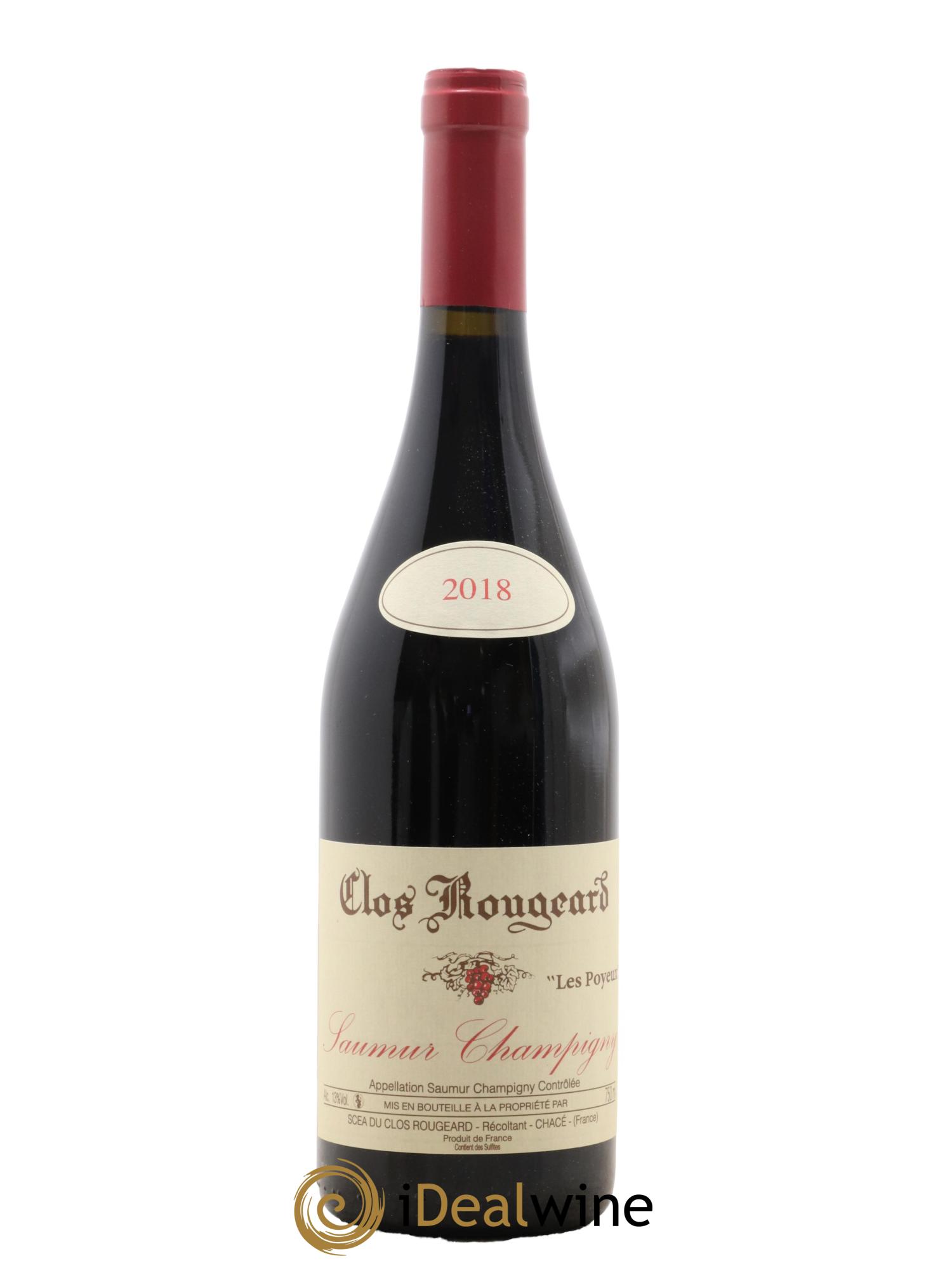 Saumur-Champigny Les Poyeux Clos Rougeard  2018 - Lot de 1 bouteille - 0