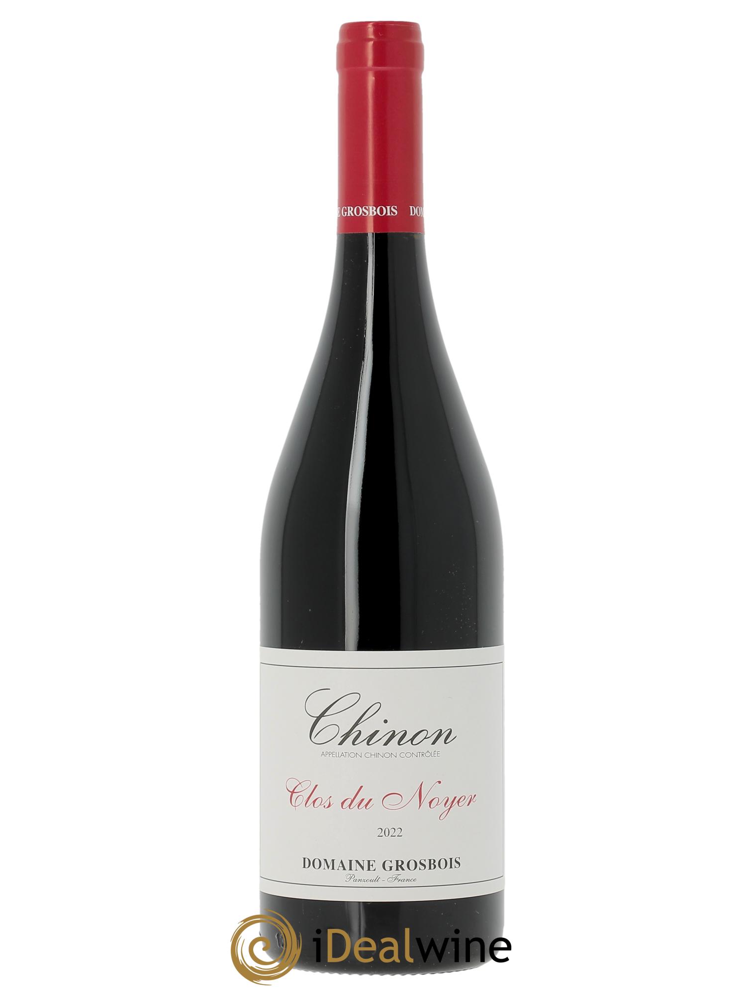 Chinon Clos du Noyer Domaine Grosbois  2022 - Posten von 1 Flasche - 0