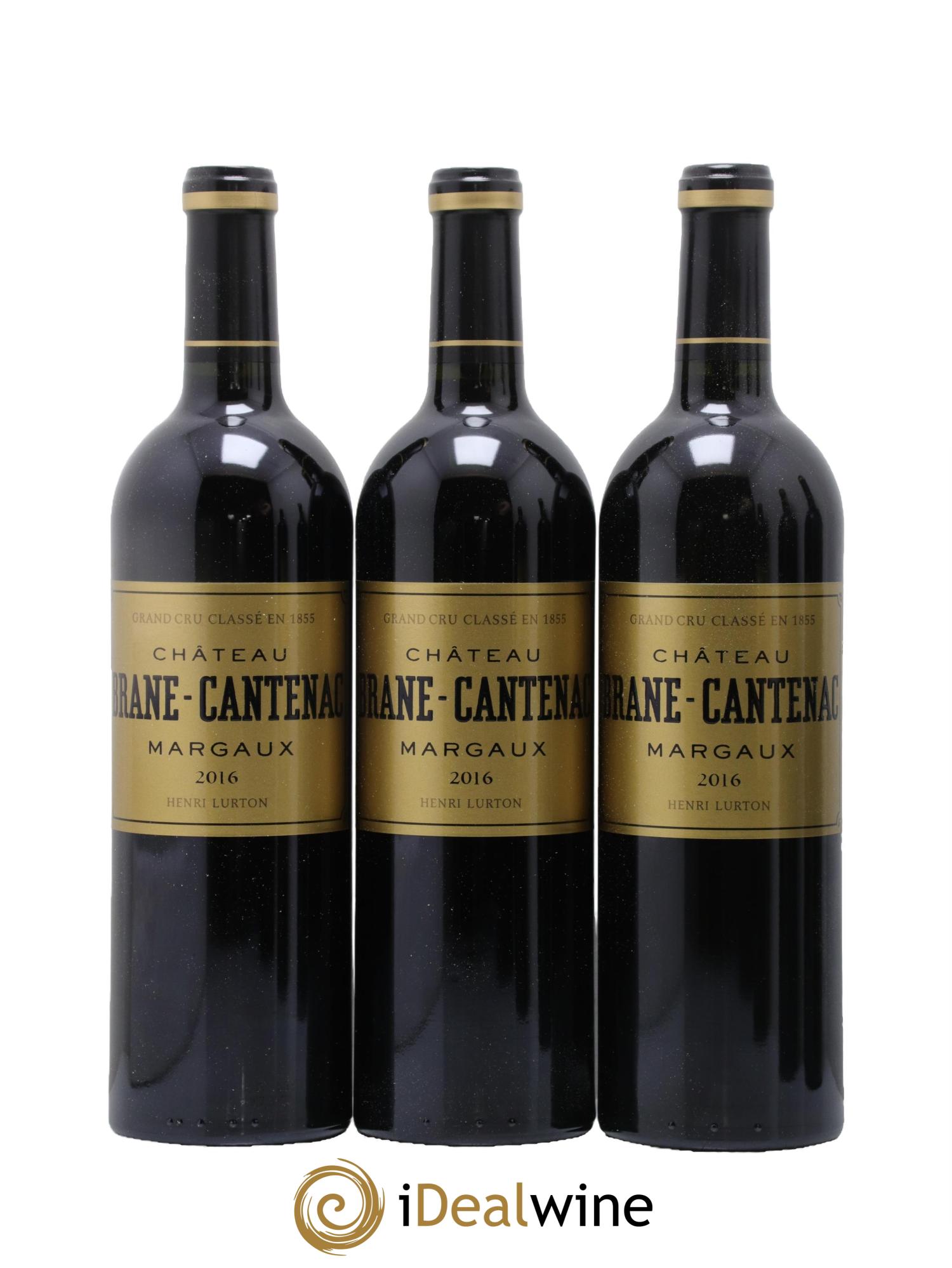 Château Brane Cantenac 2ème Grand Cru Classé 2016 - Lotto di 6 bottiglie - 2