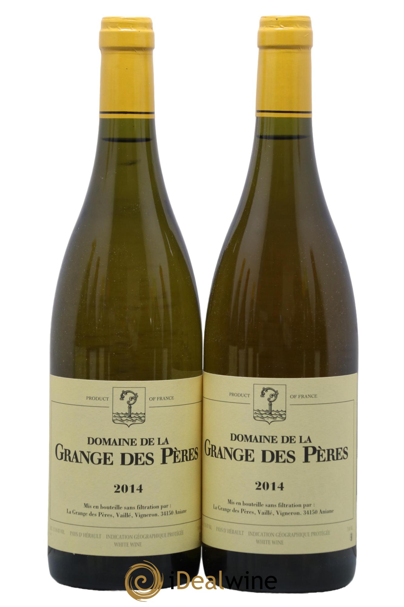 IGP Pays d'Hérault Grange des Pères Laurent Vaillé 2014 - Lot de 2 bouteilles - 0