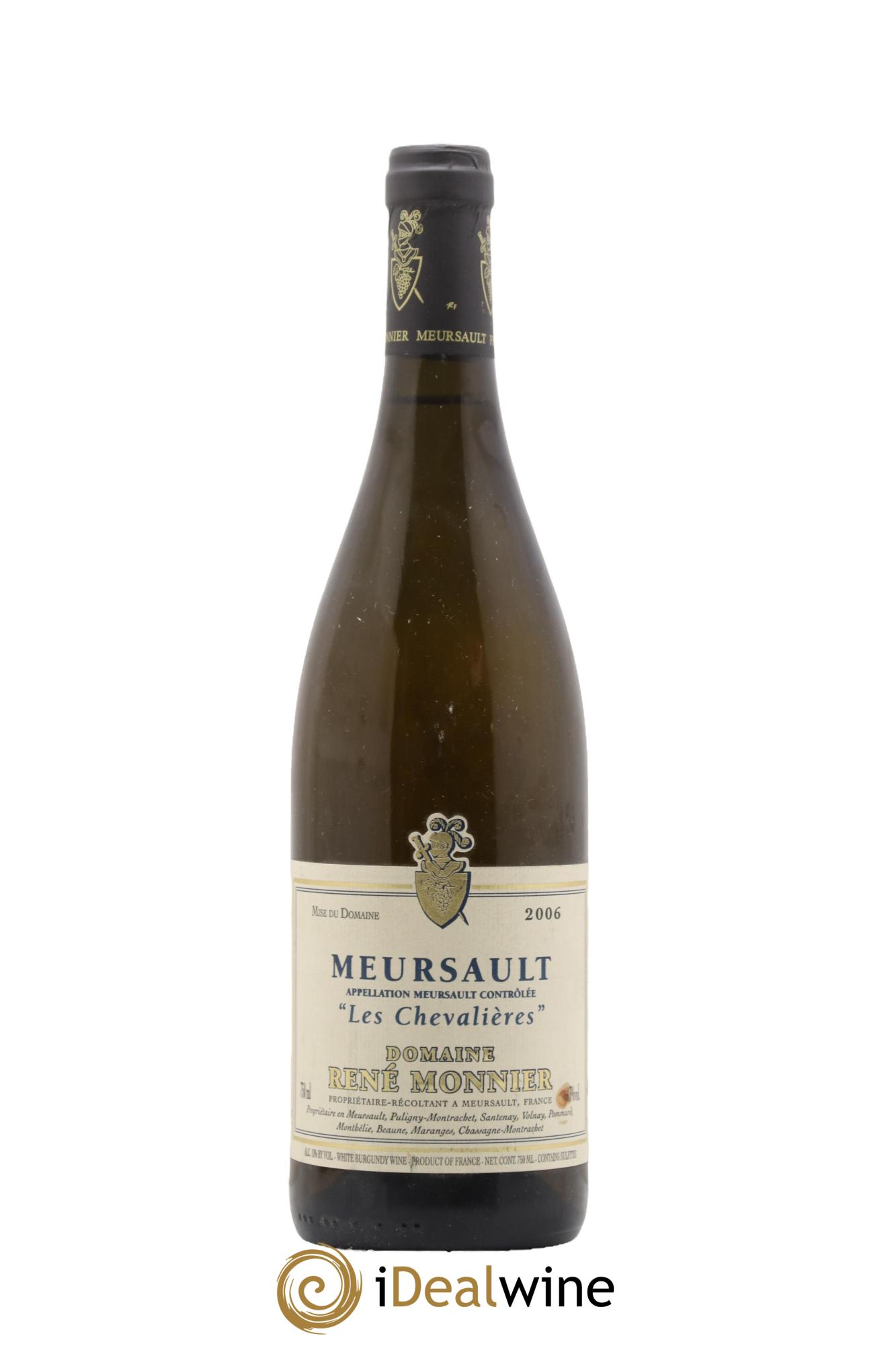 Meursault Les Chevalières René Monnier (Domaine) 2006 - Lot of 1 bottle - 0