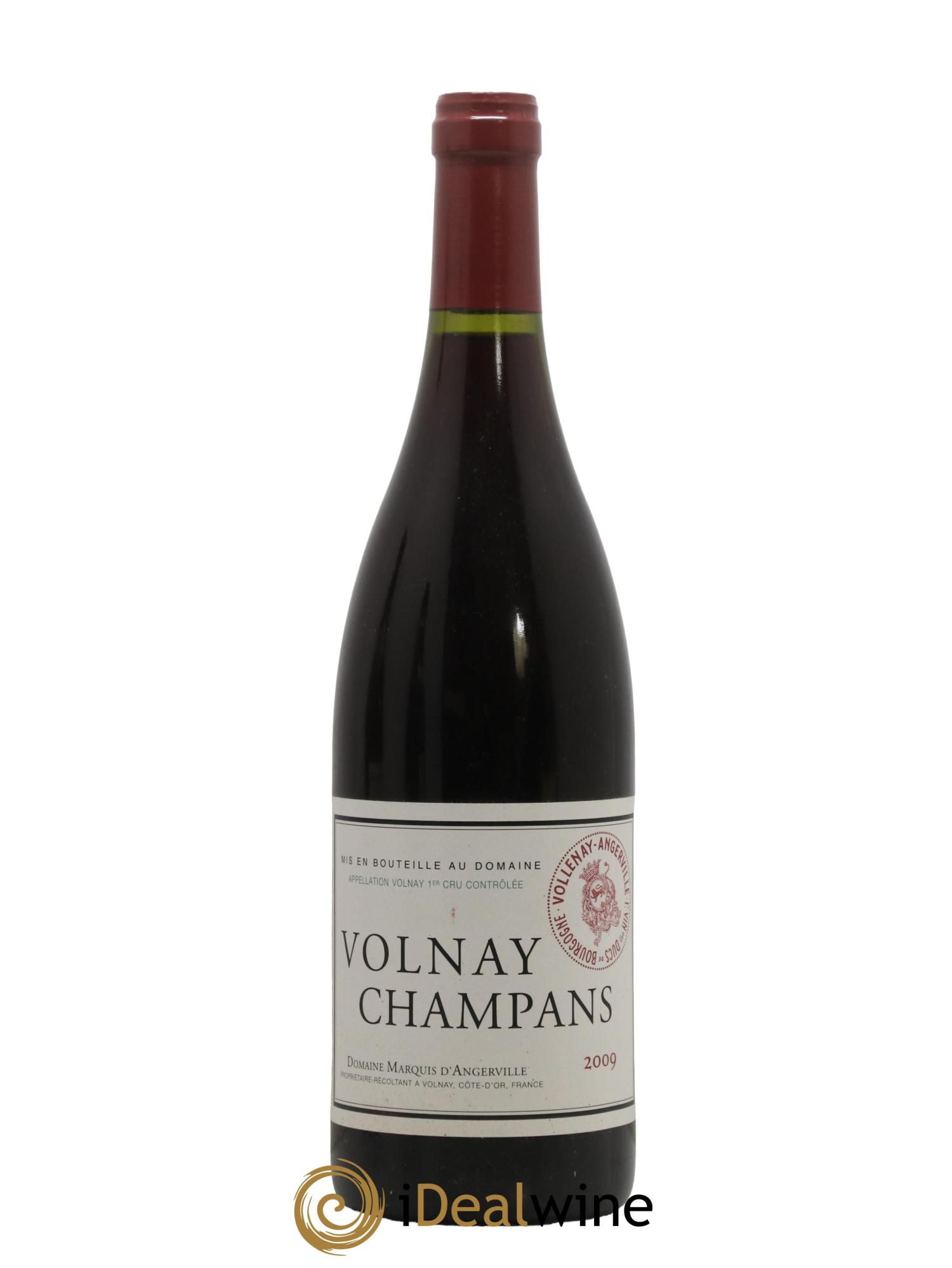 Volnay 1er Cru Champans Marquis d'Angerville (Domaine) 2009 - Lot of 1 bottle - 0