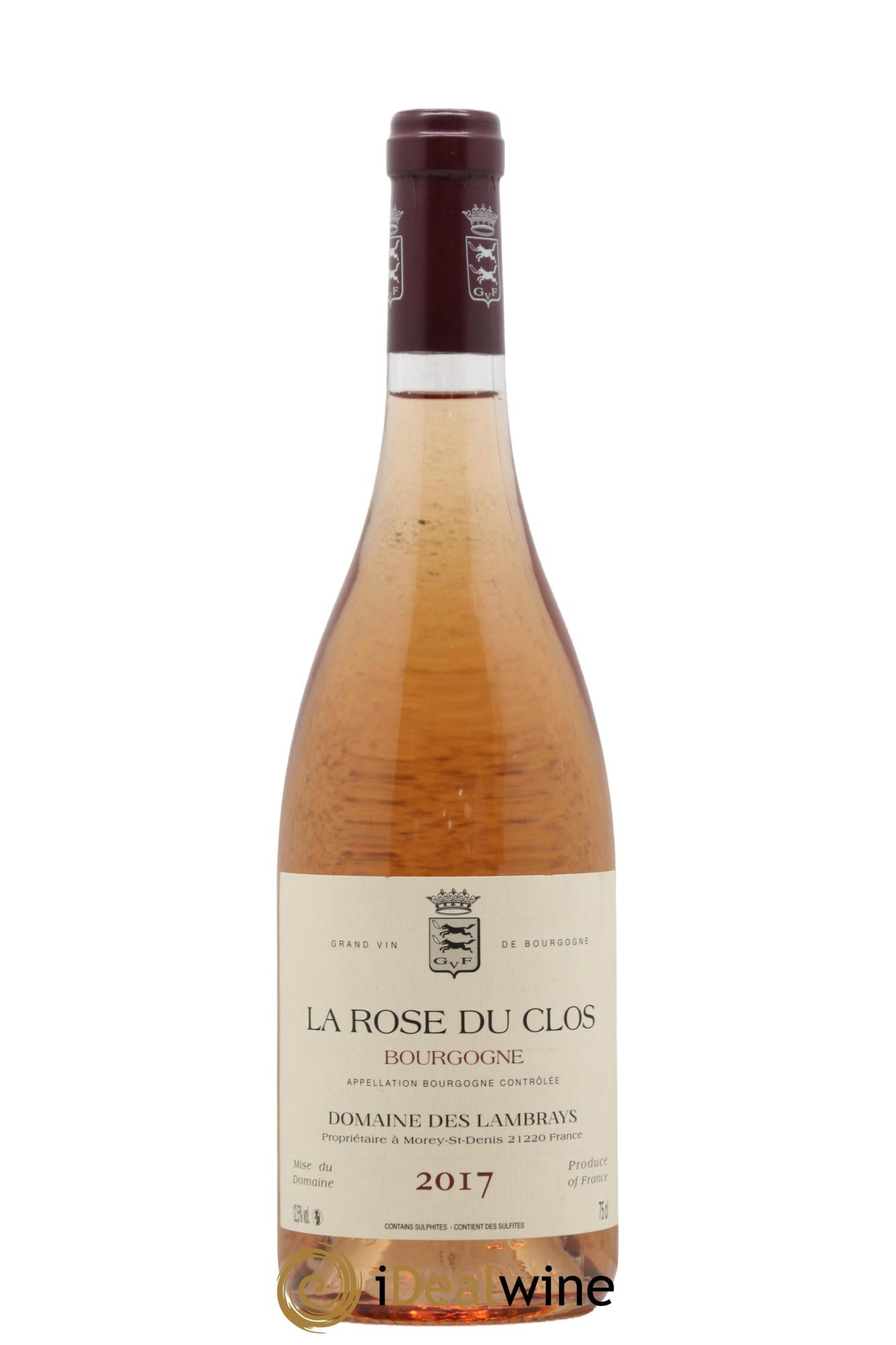 Bourgogne La Rose du Clos Domaine des Lambrays 2017 - Lot de 1 bouteille - 0