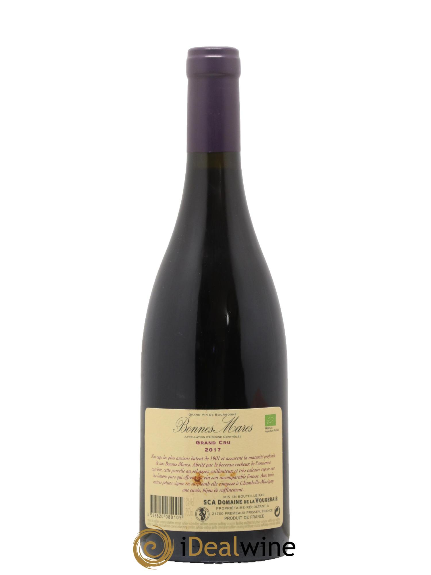 Bonnes-Mares Grand Cru La Vougeraie 2017 - Lotto di 1 bottiglia - 1