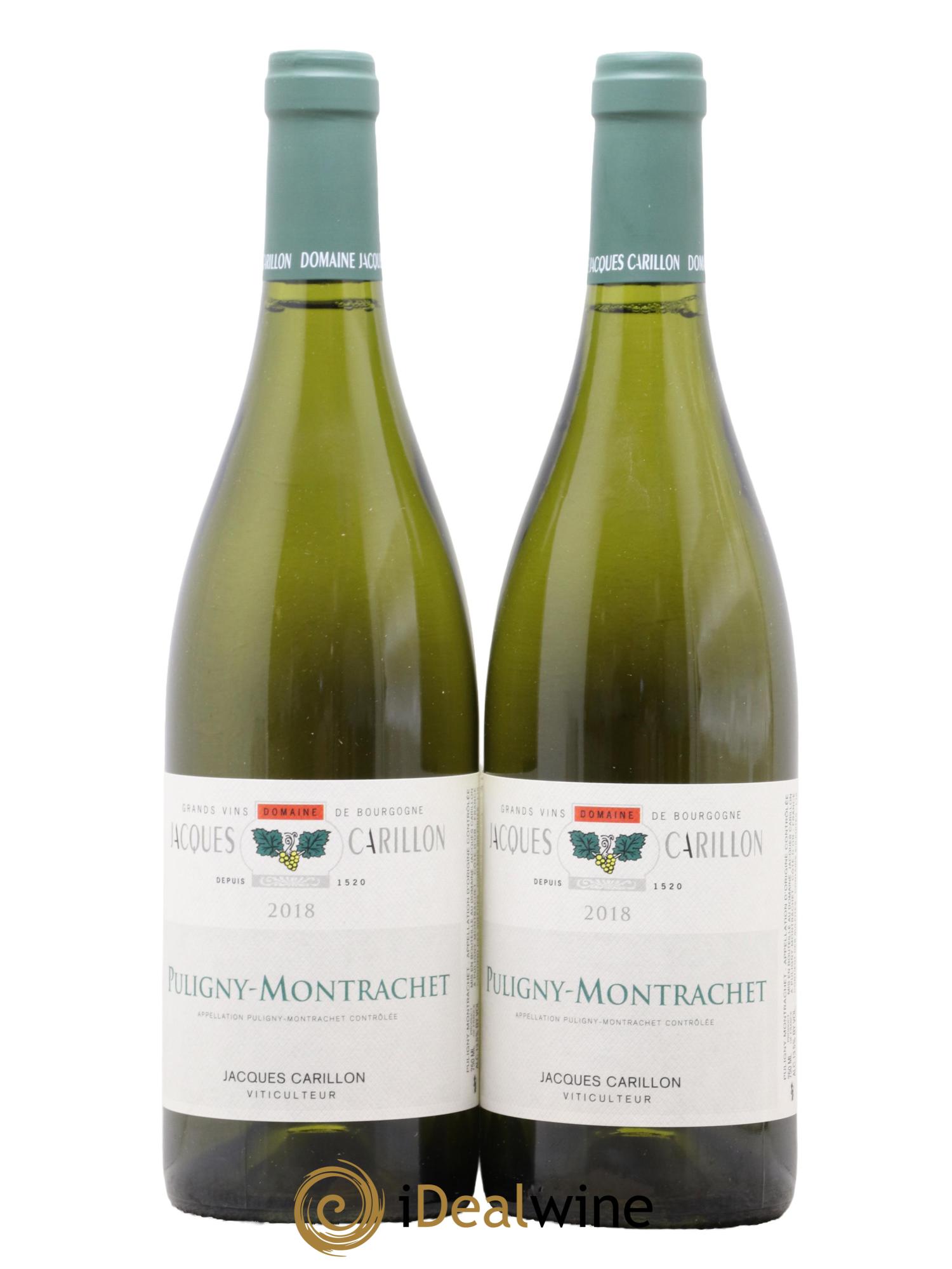 Puligny-Montrachet Jacques Carillon (Domaine) 2018 - Posten von 2 Flaschen - 0