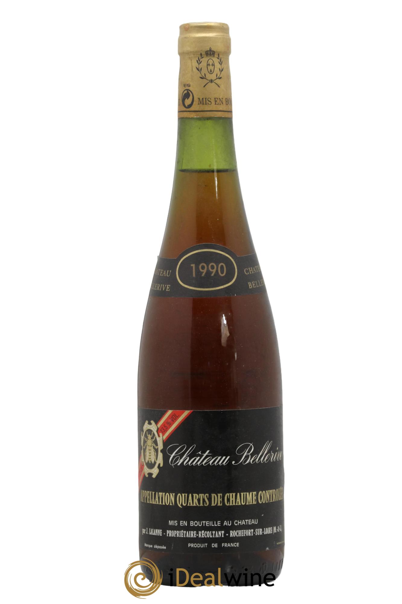 Quarts de Chaume Chaumes Bellerive 1990 - Posten von 1 Flasche - 0