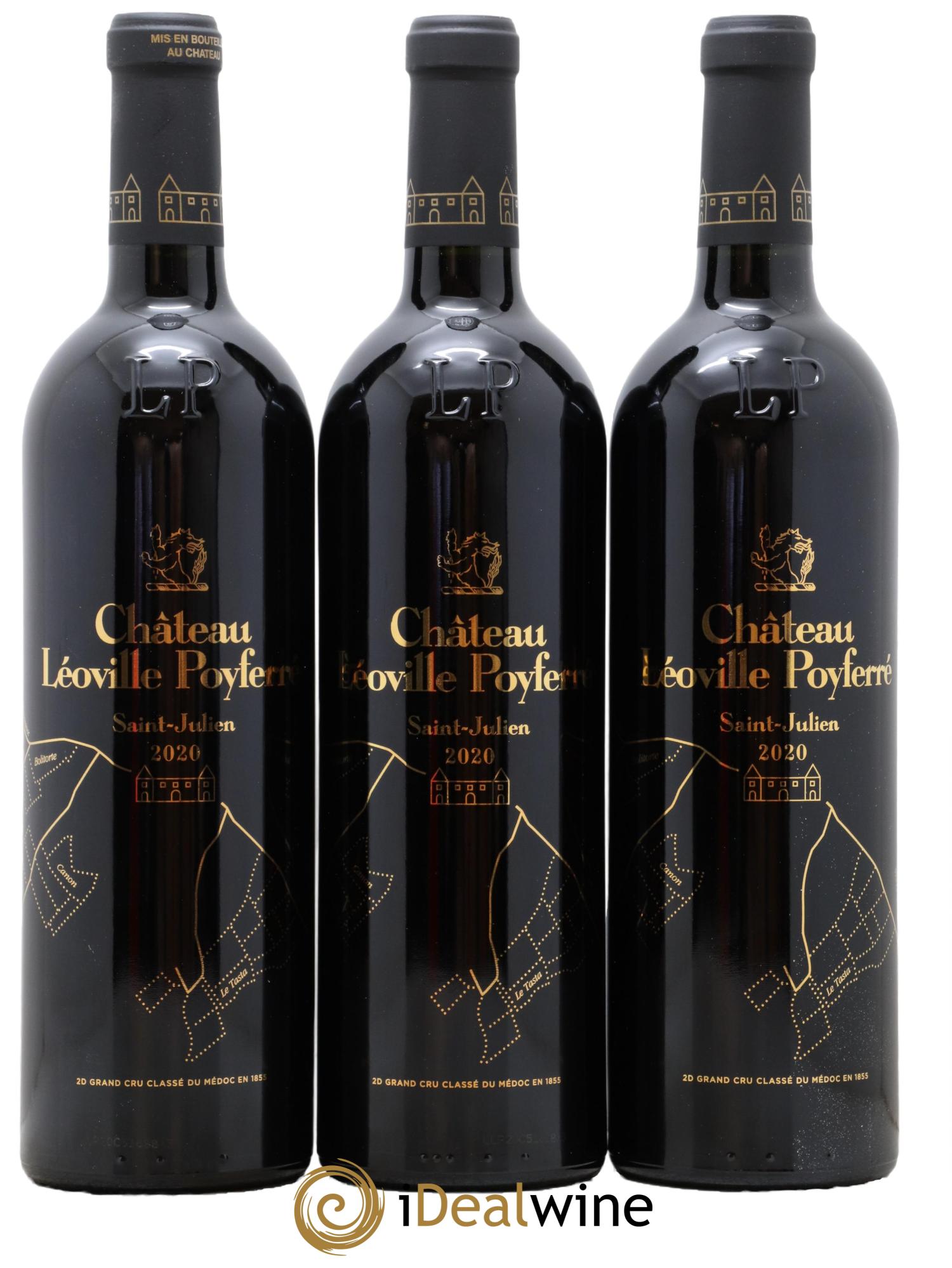 Château Léoville Poyferré 2ème Grand Cru Classé 2020 - Lot de 6 bouteilles - 2