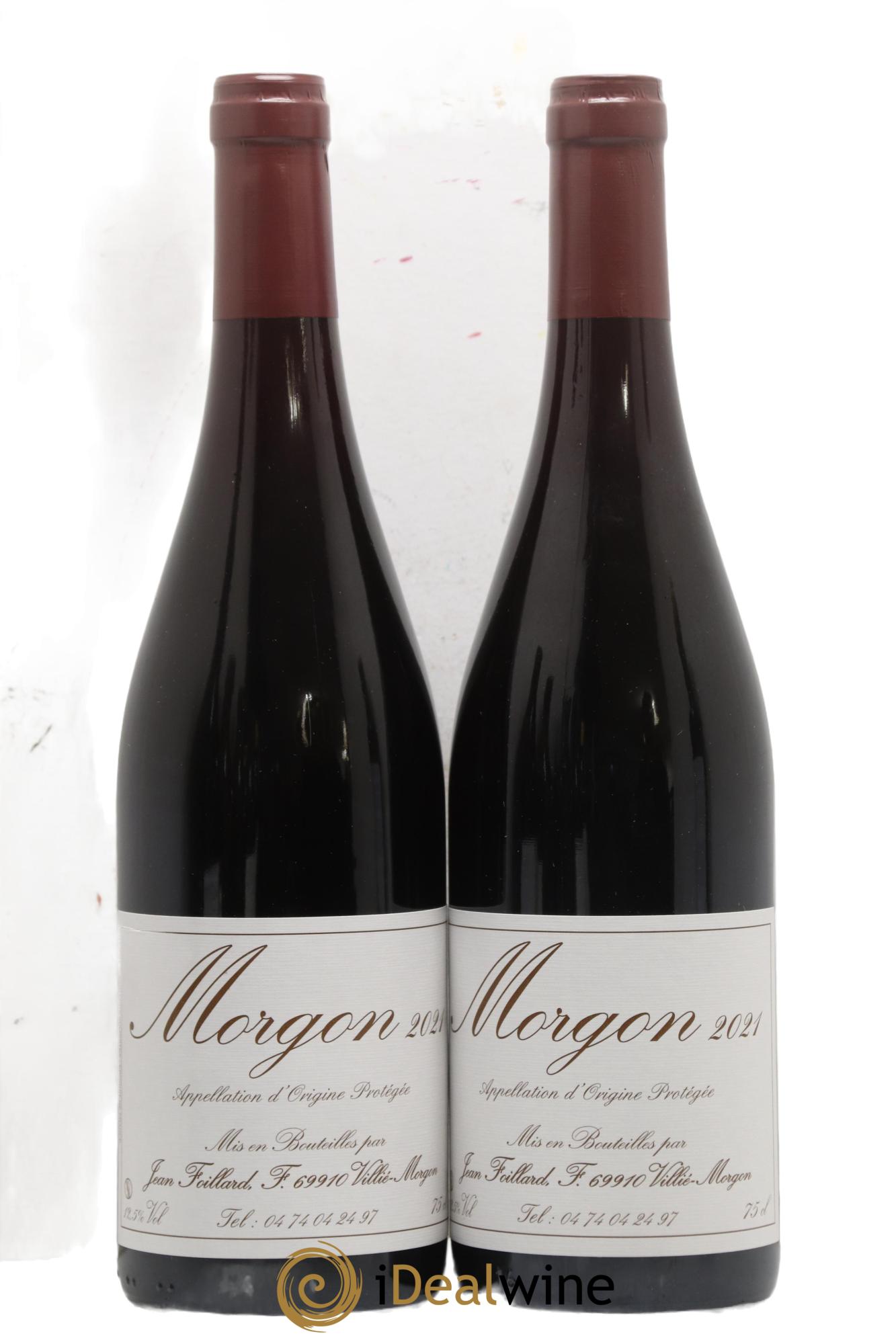 Morgon Jean Foillard 2021 - Lot de 2 bouteilles - 0