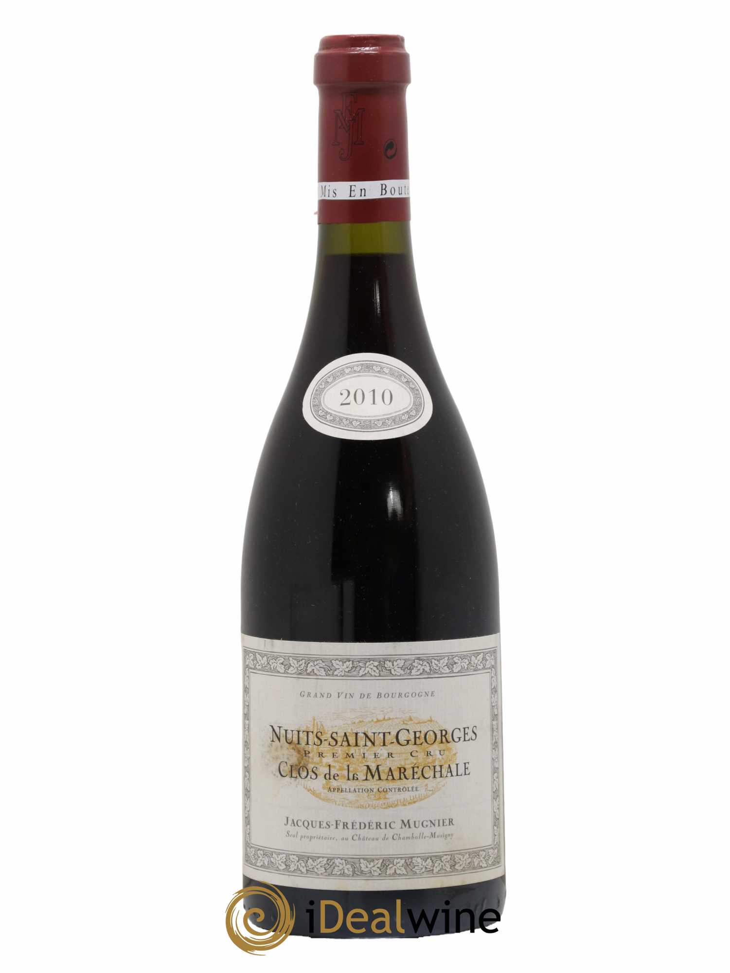 Nuits Saint-Georges 1er Cru Clos de La Maréchale Jacques-Frédéric Mugnier  2010 - Lot of 1 bottle - 0