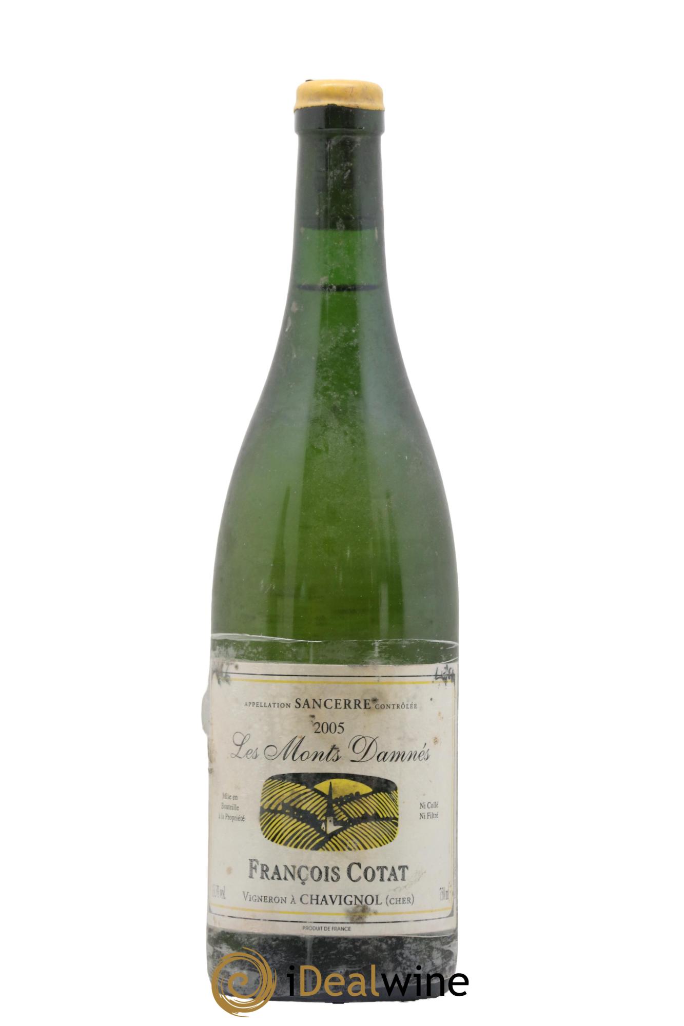 Sancerre Les Monts Damnés François Cotat 2005 - Posten von 1 Flasche - 0