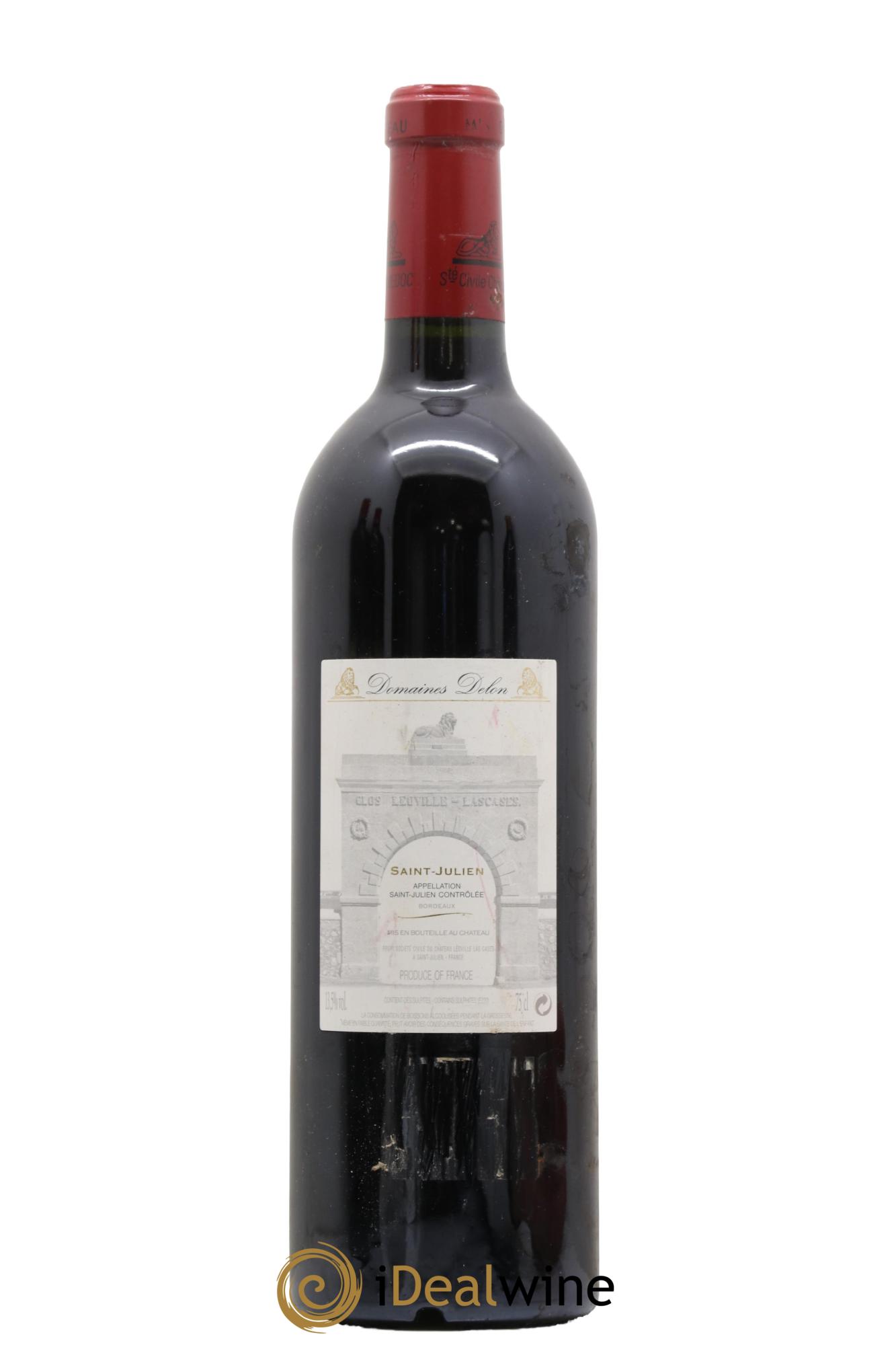 Château Léoville Las Cases 2ème Grand Cru Classé 2010 - Lot de 1 bouteille - 1