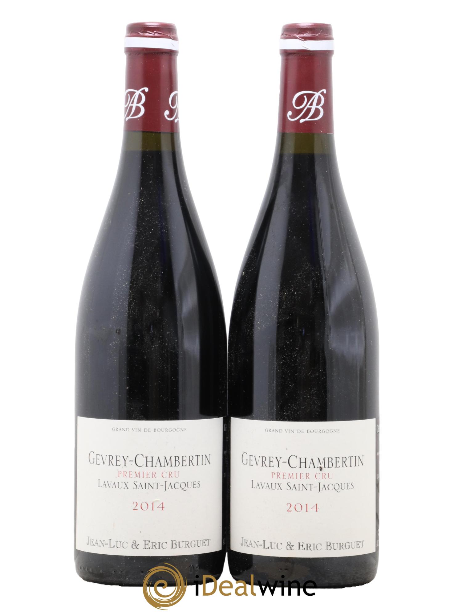 Gevrey-Chambertin 1er Cru Lavaux-Saint-Jacques Jean-Luc & Eric Burguet 2014 - Lotto di 2 bottiglie - 0