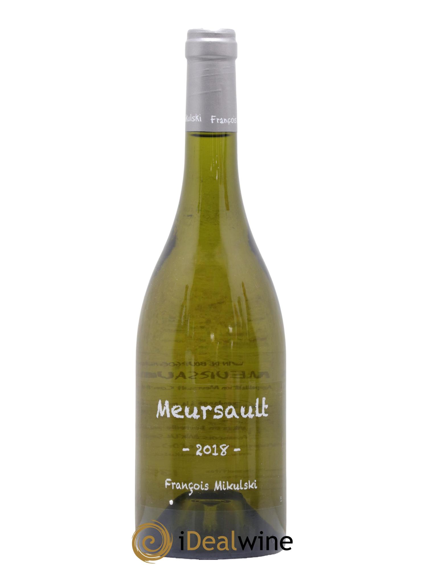 Meursault François Mikulski 2018 - Posten von 1 Flasche - 0