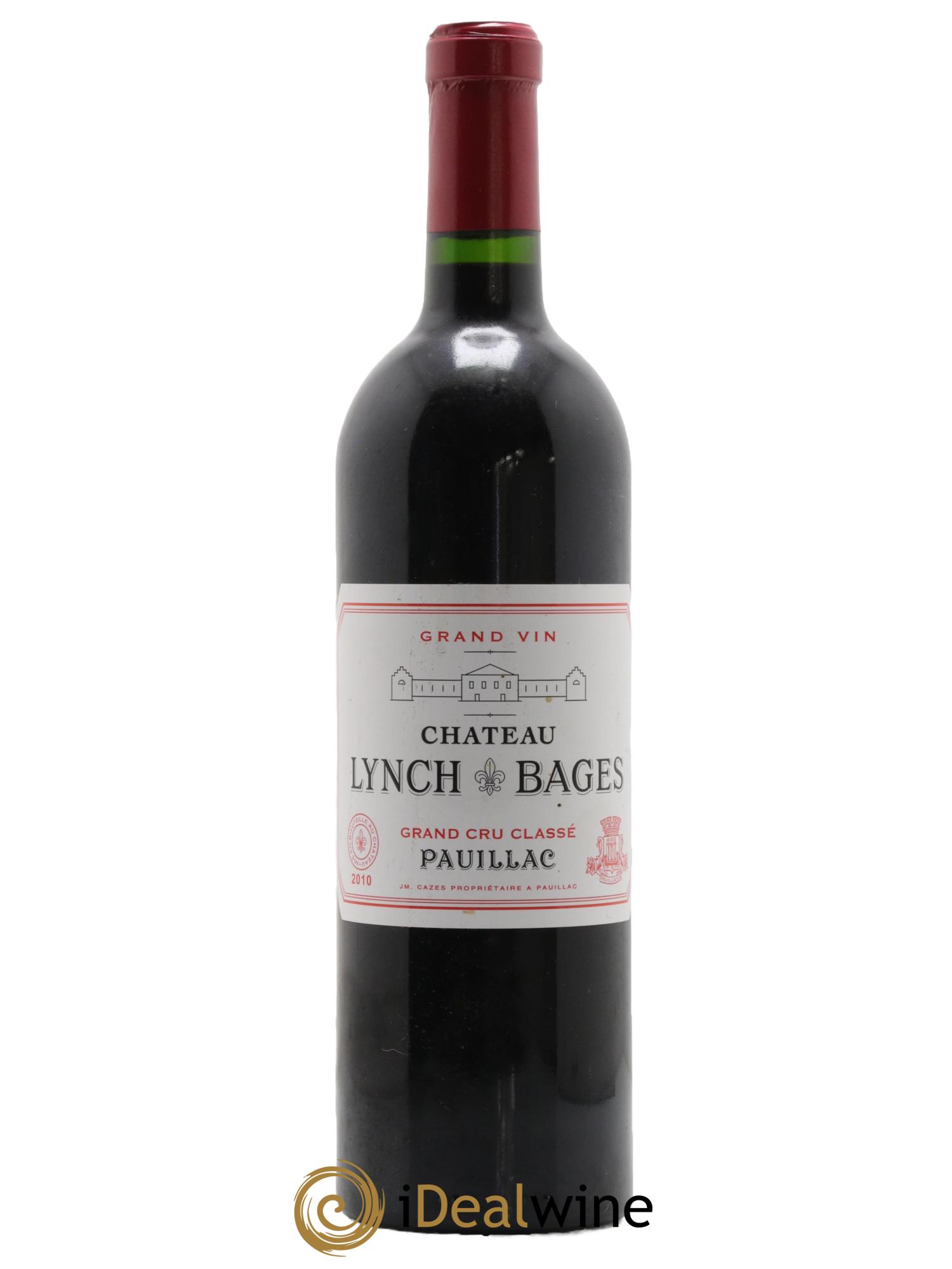 Château Lynch Bages 5ème Grand Cru Classé 2010 - Posten von 1 Flasche - 0