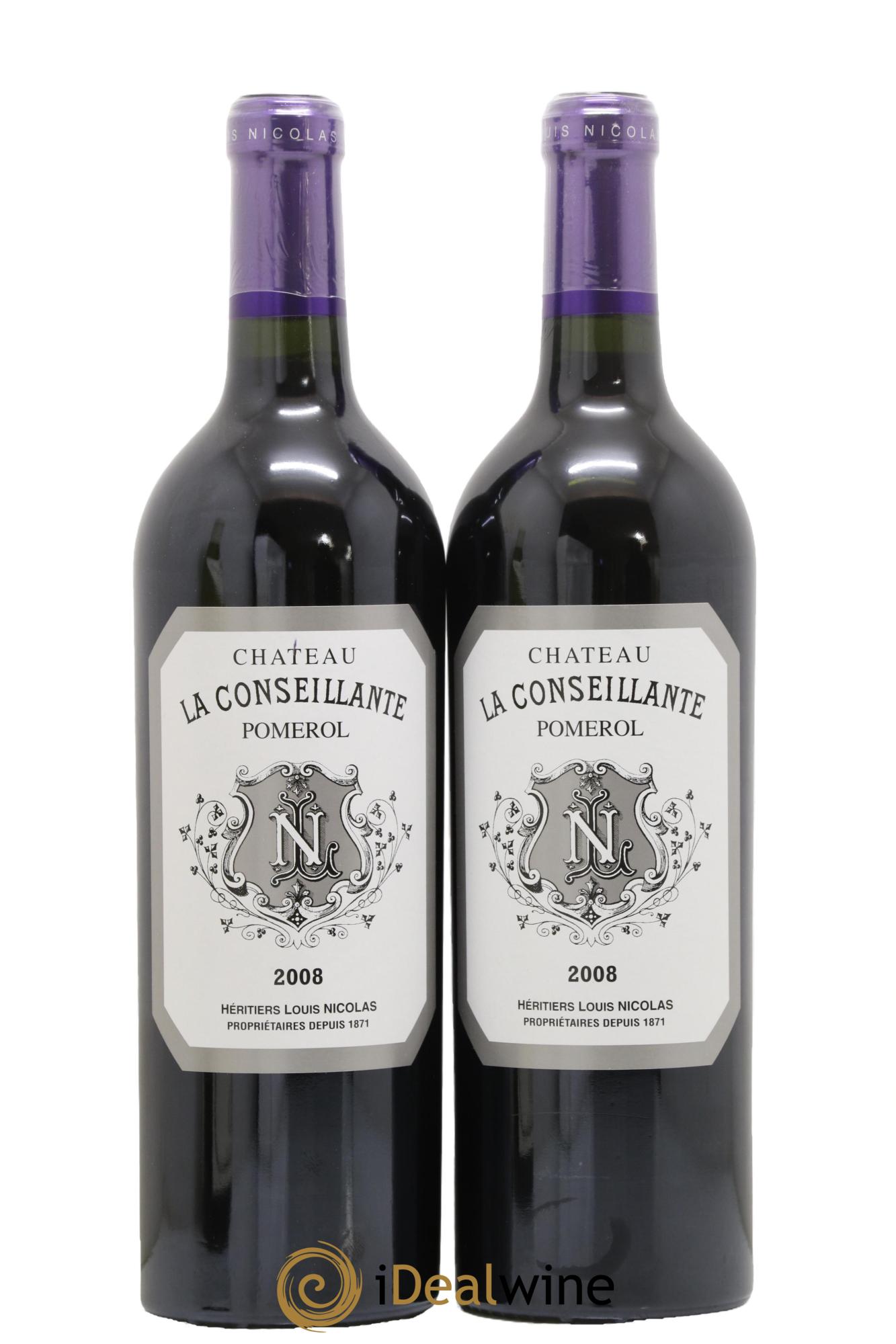 Château la Conseillante 2008 - Lot of 2 bottles - 0