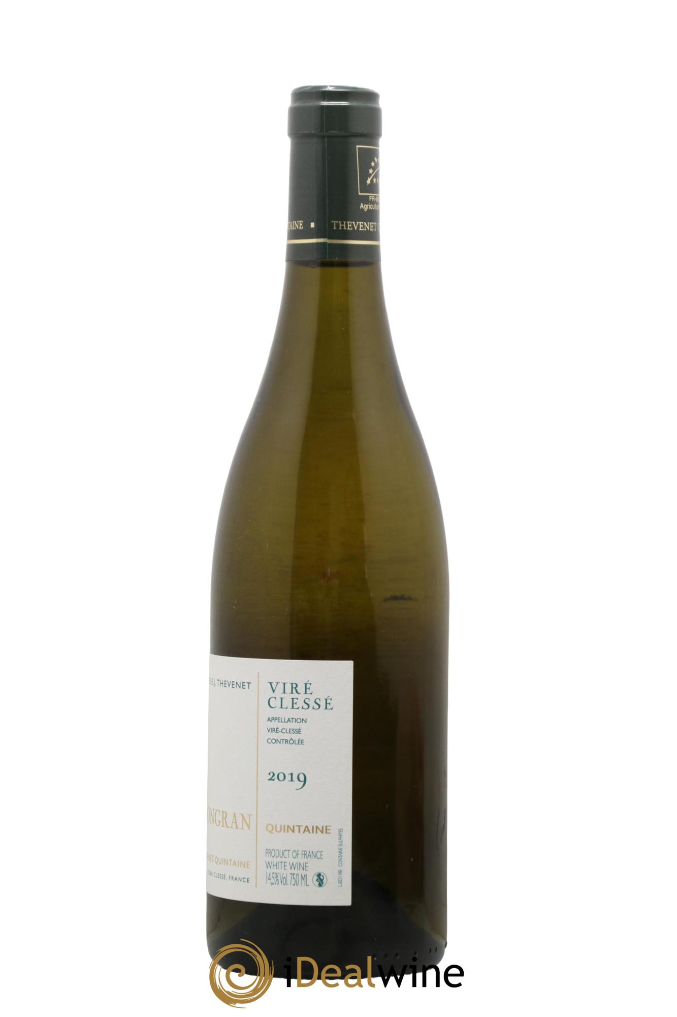 Viré-Clessé Cuvée E.J. Thevenet Domaine de la Bongran (J.Thevenet) 2019 - Posten von 1 Flasche - 1