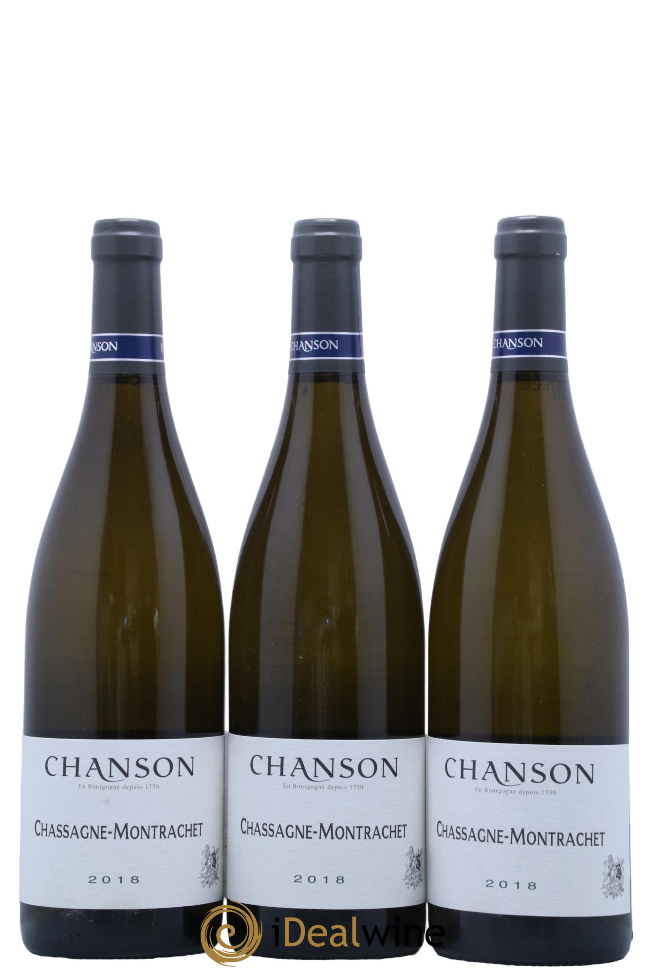 Chassagne-Montrachet Domaine Chanson 2018 - Lot of 6 bottles - 2