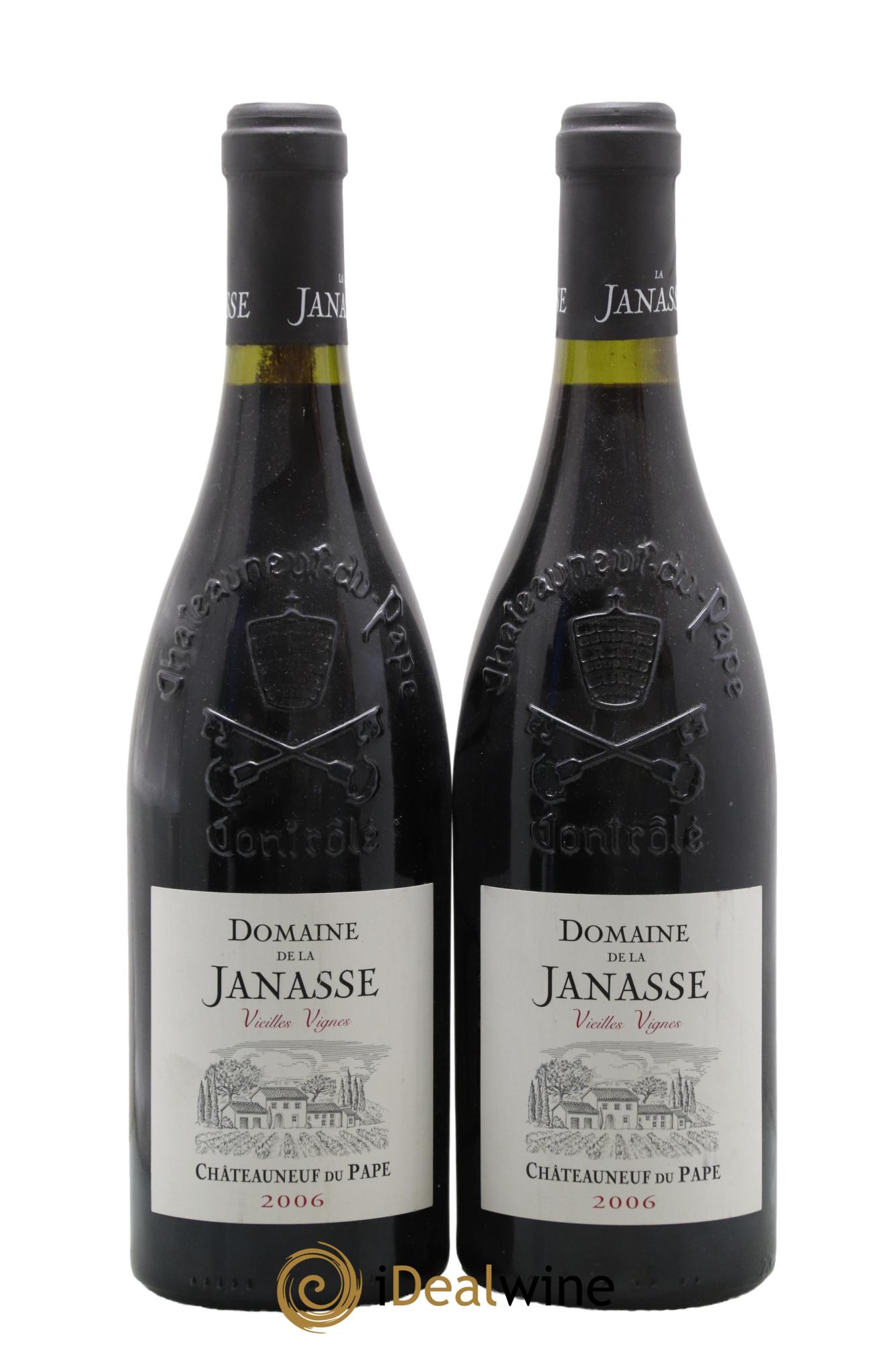 Châteauneuf-du-Pape Cuvée Vieilles Vignes La Janasse (Domaine de) 2006 - Lotto di 2 bottiglie - 0