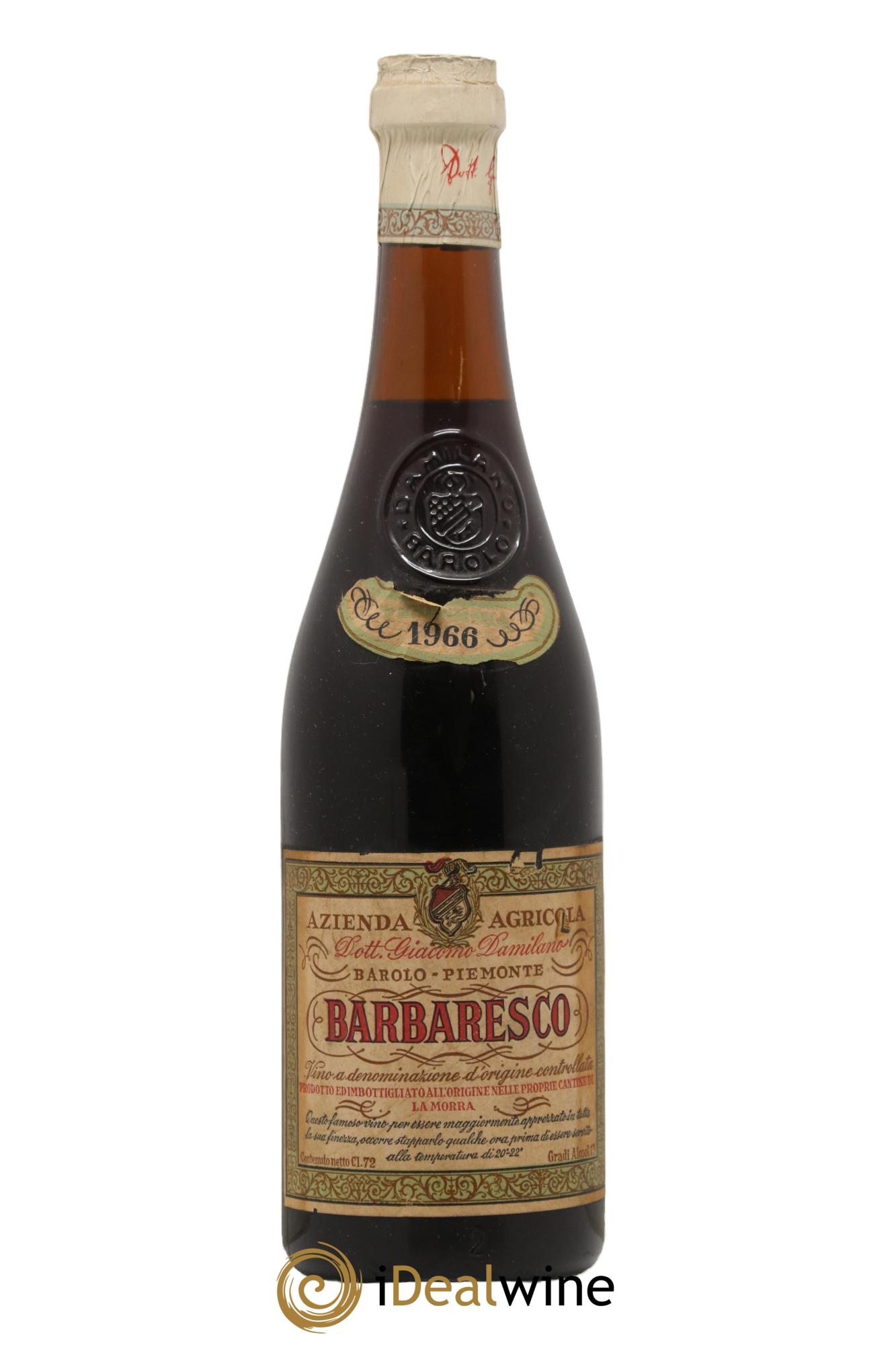 Barbaresco DOCG Damilano 1966 - Lot de 1 bouteille - 0