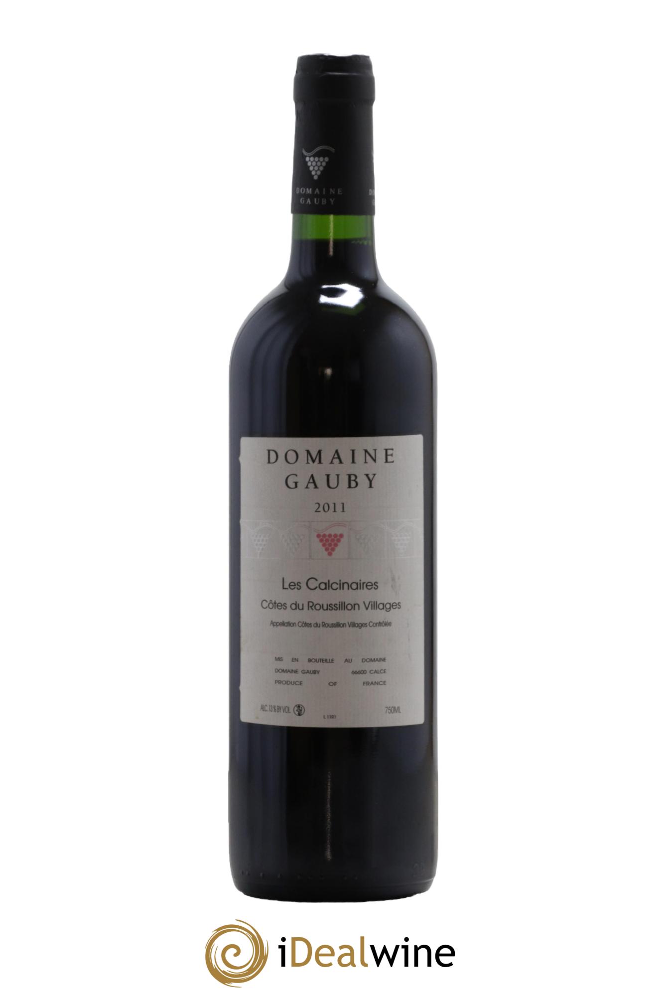 Côtes du Roussillon Les Calcinaires Gauby (Domaine) 2011 - Lot de 1 bouteille - 0