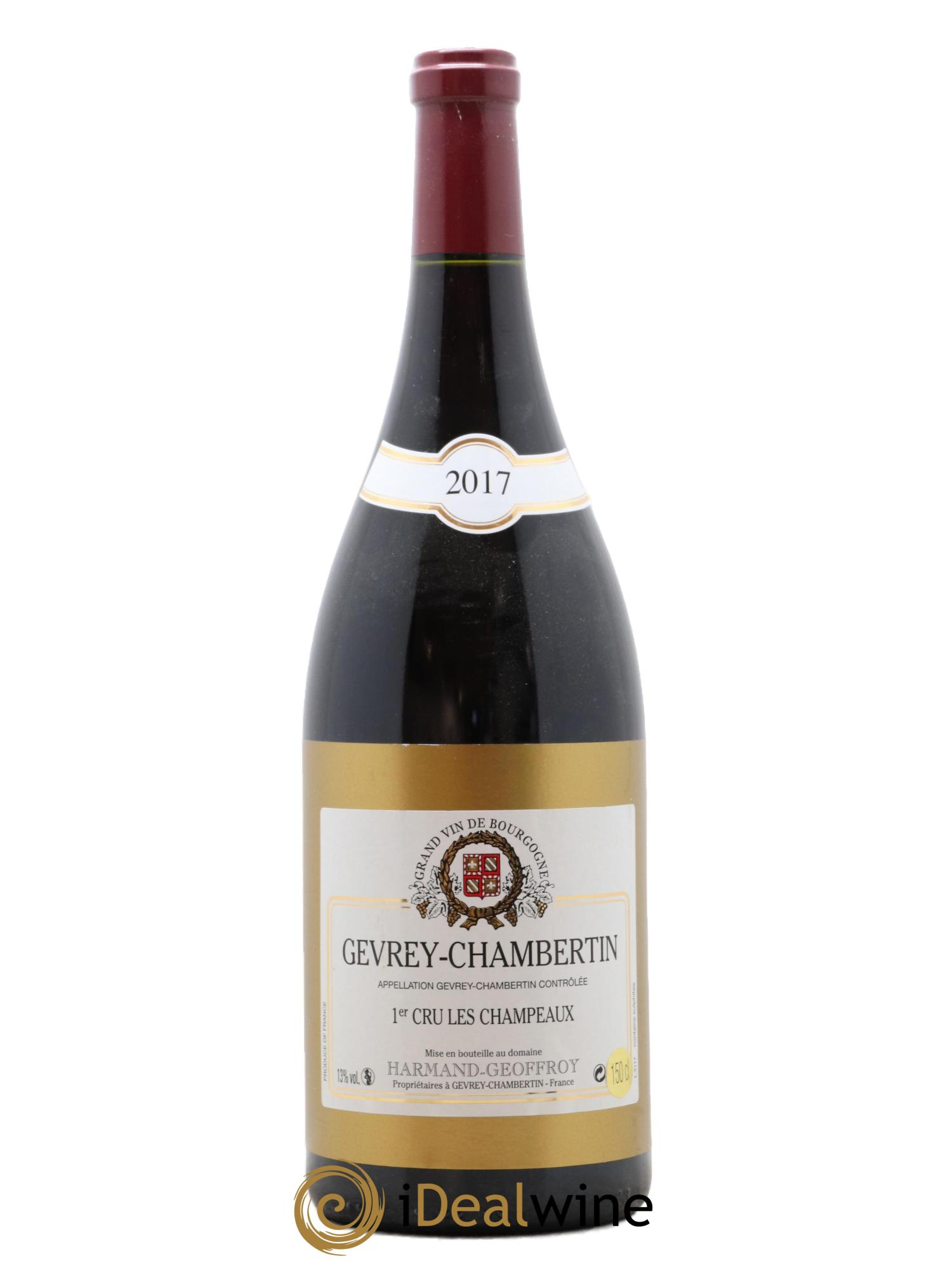 Gevrey-Chambertin 1er Cru Les Champeaux Harmand-Geoffroy (Domaine) 2017 - Lot de 1 magnum - 0