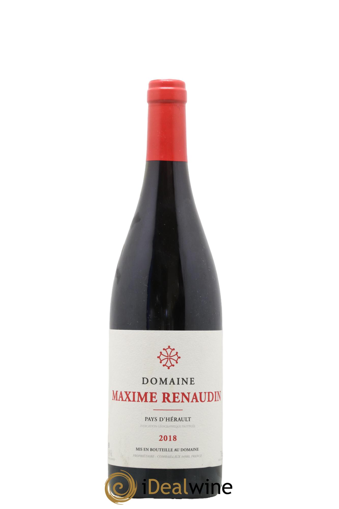 IGP Pays d'Hérault Maxime Renaudin 2018 - Lot de 1 bouteille - 0