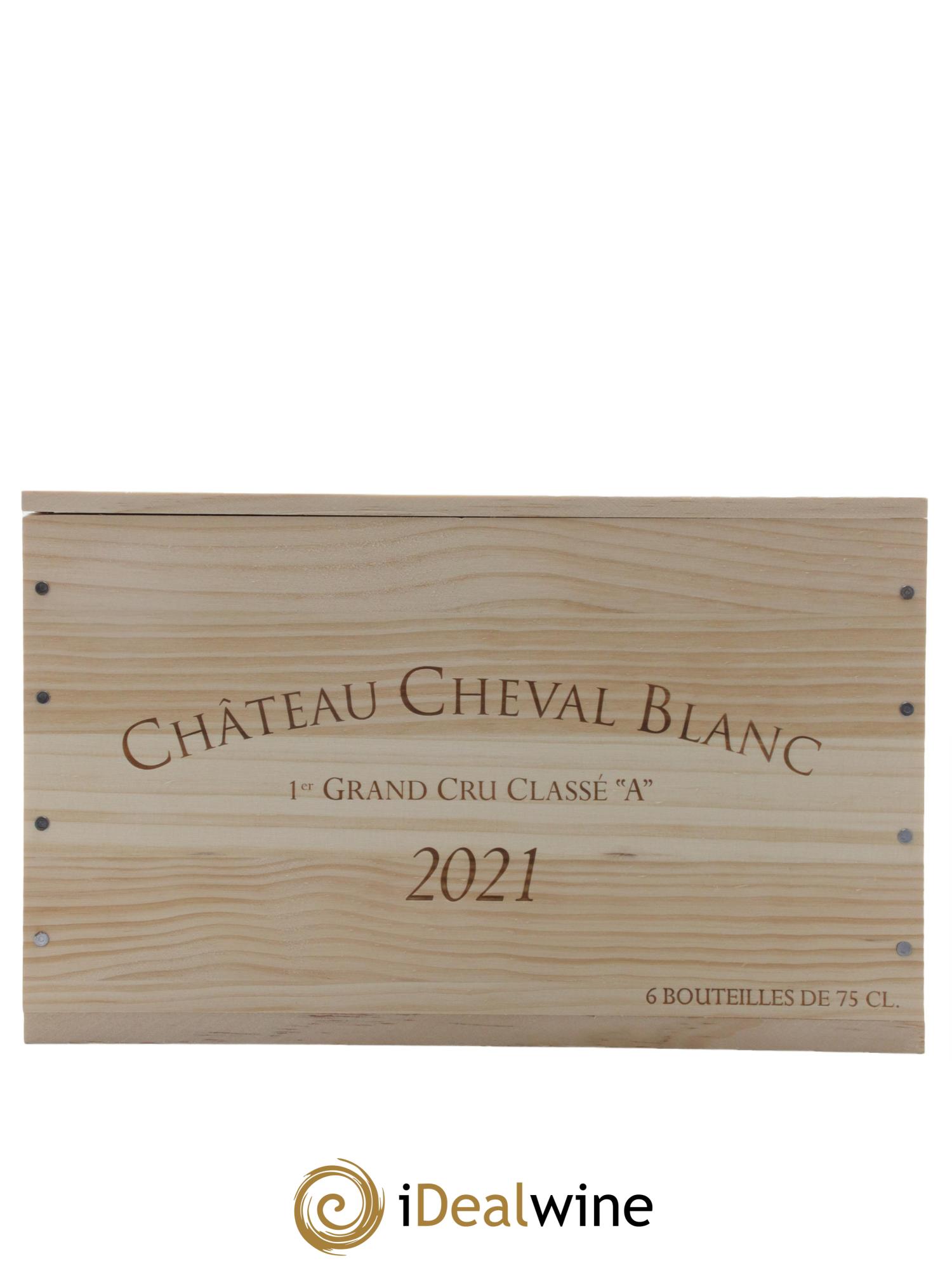 Château Cheval Blanc 1er Grand Cru Classé A 2021 - Lotto di 6 bottiglie - 6