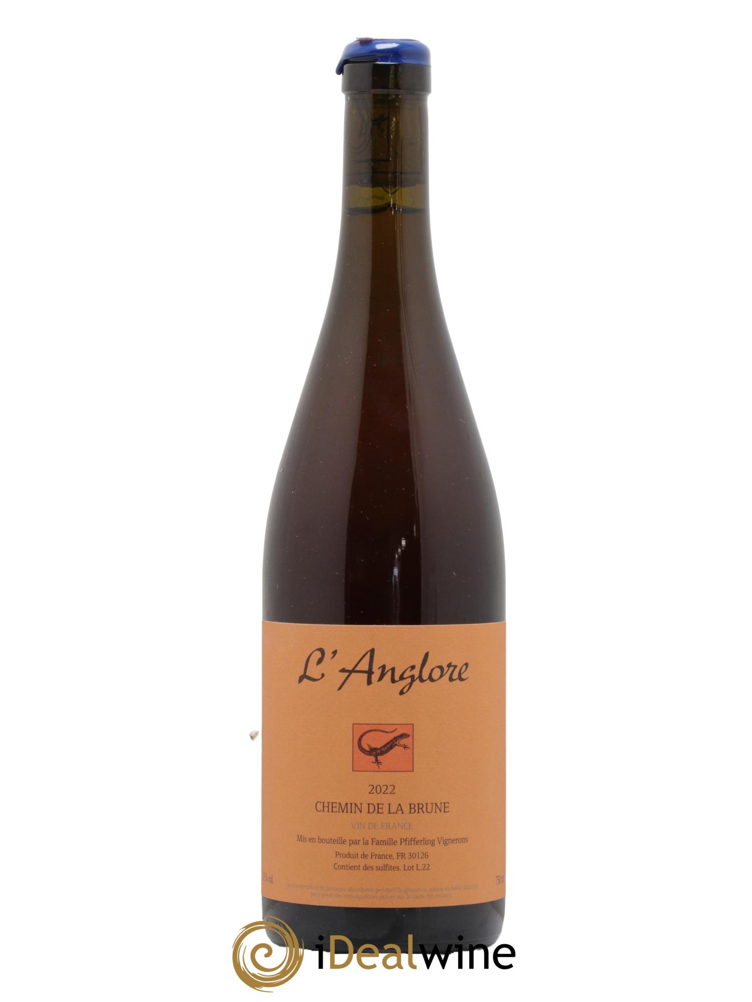 Vin de France Chemin de la brune L'Anglore  2022 - Lotto di 1 bottiglia - 0